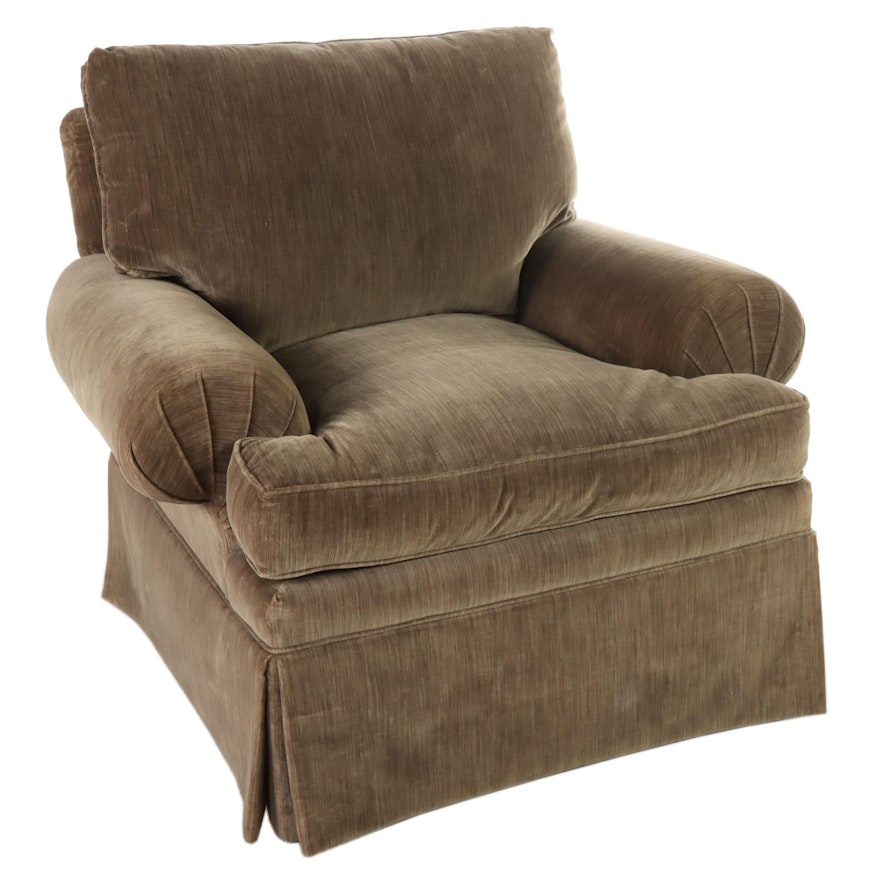 Henredon Custom-Upholstered Easy Armchair