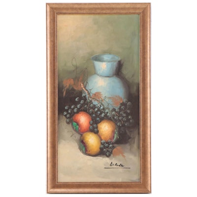 Oil Painting of Fruit Still Life