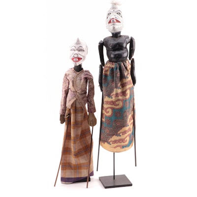 Balinese Wayang Golek Puppet Marionettes