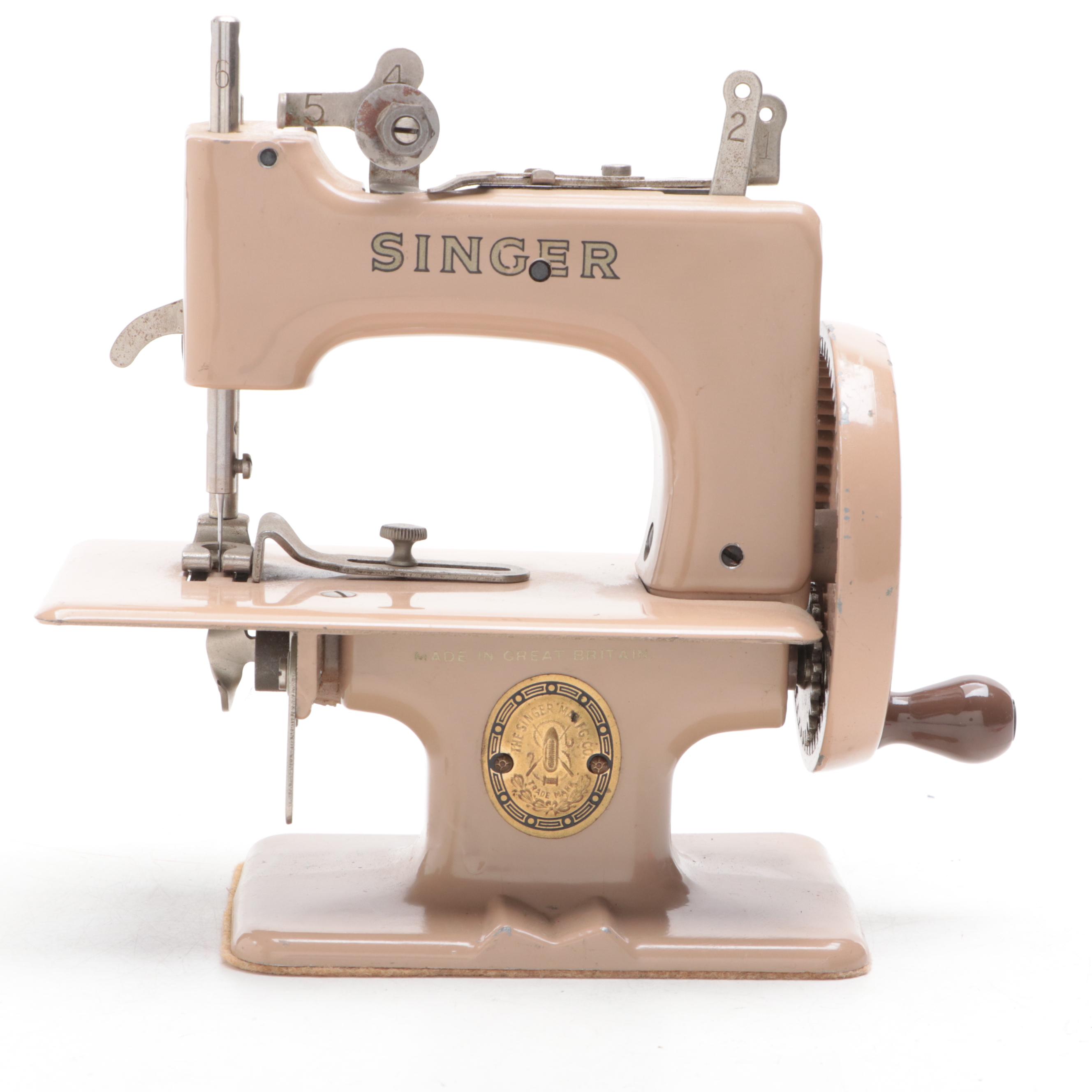 Singer Toy Sewing Machine, Mid20th Century EBTH