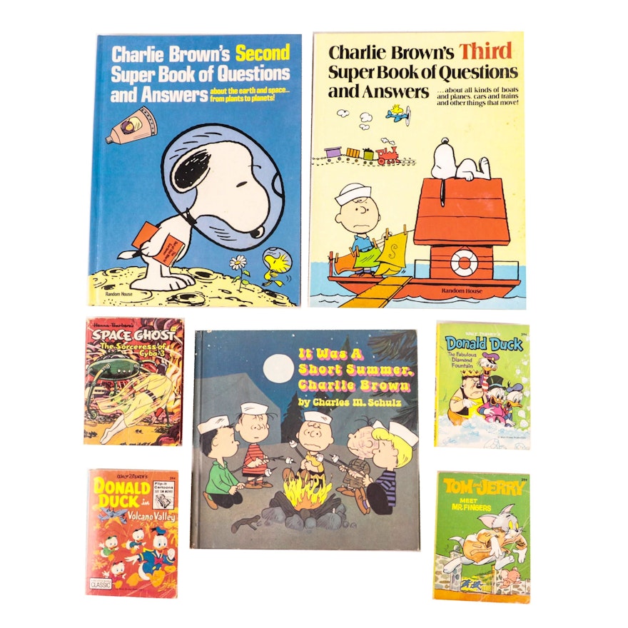 First Edition "It Was a Short Summer, Charlie Brown" by Charles Schulz and More