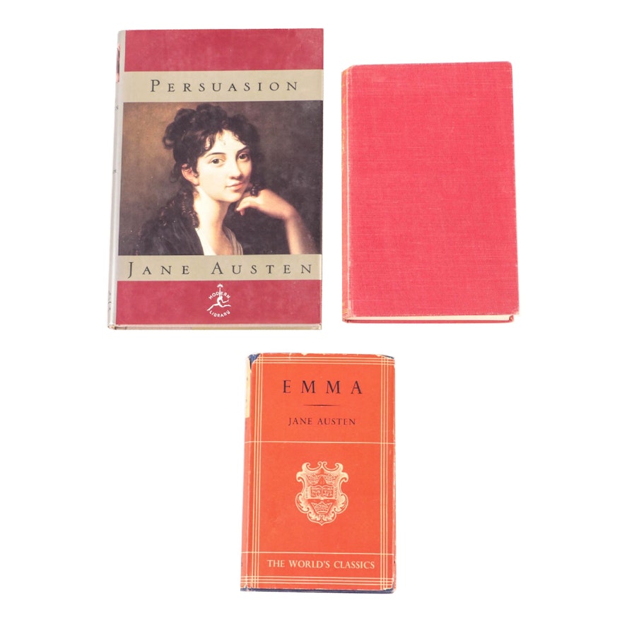 "Emma" and More Books by Jane Austen, Mid to Late 20th Century