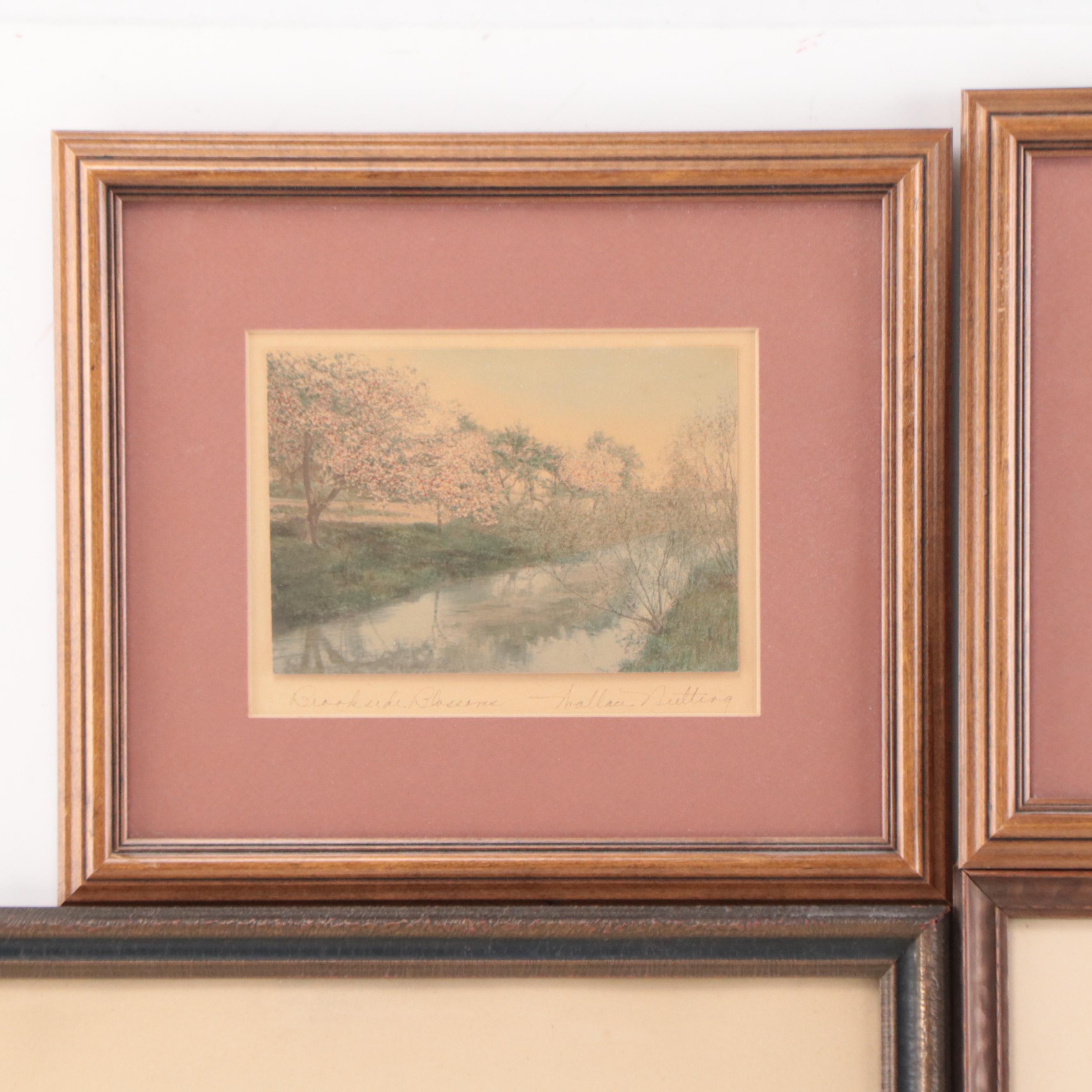 Wallace Nutting HandColored Photographs "The Mill Road," and More EBTH