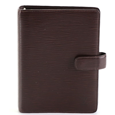 Louis Vuitton Address Book/Agenda Cover in Epi Leather