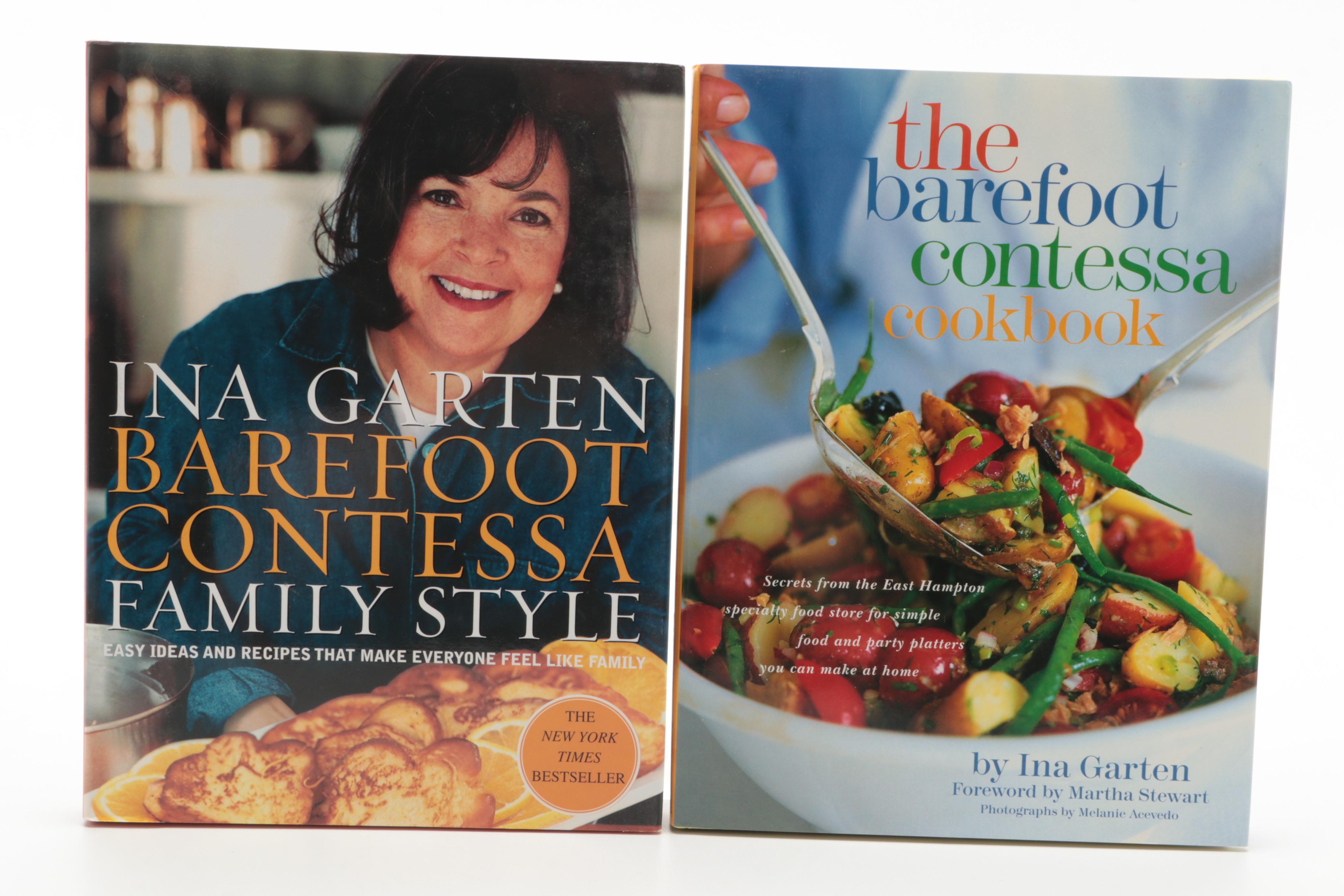 Ina Garten Cookbook Collection Including "The Barefoot Contessa" EBTH