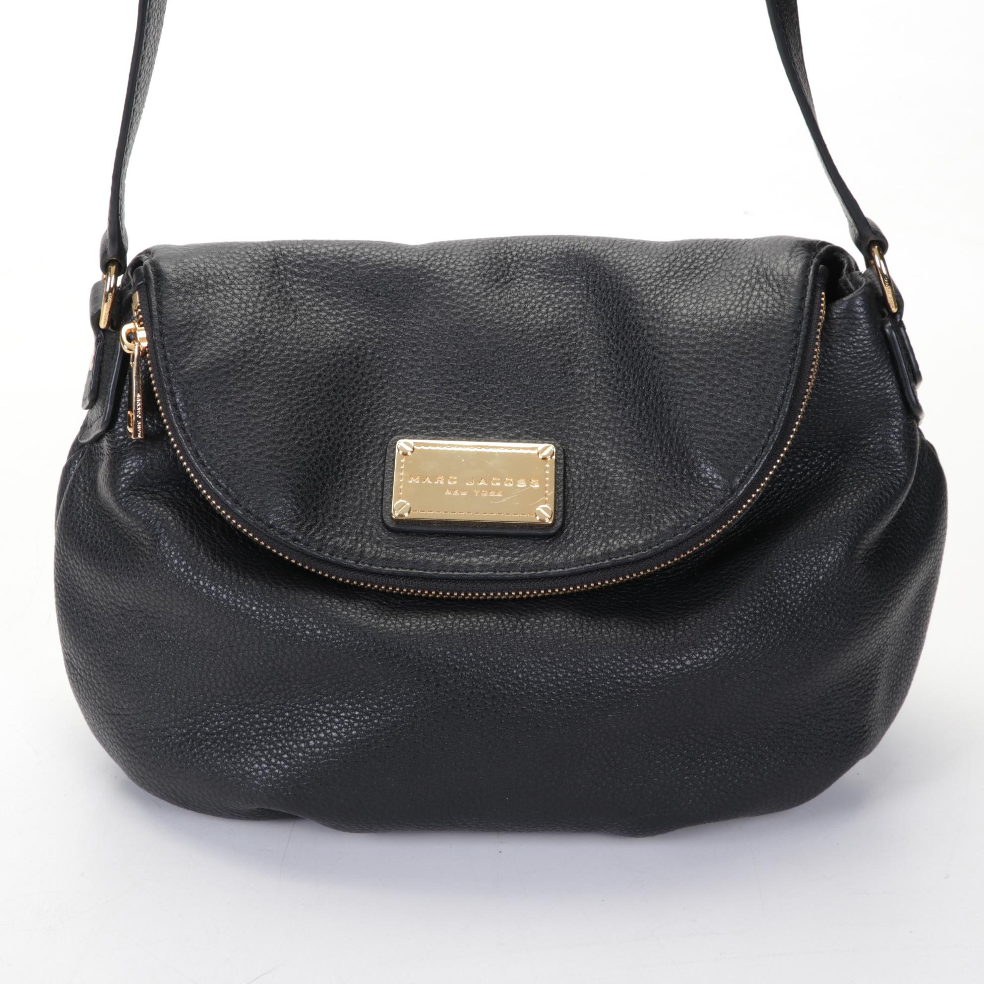 Marc Jacobs Crossbody Bag in FullGrained Leather EBTH