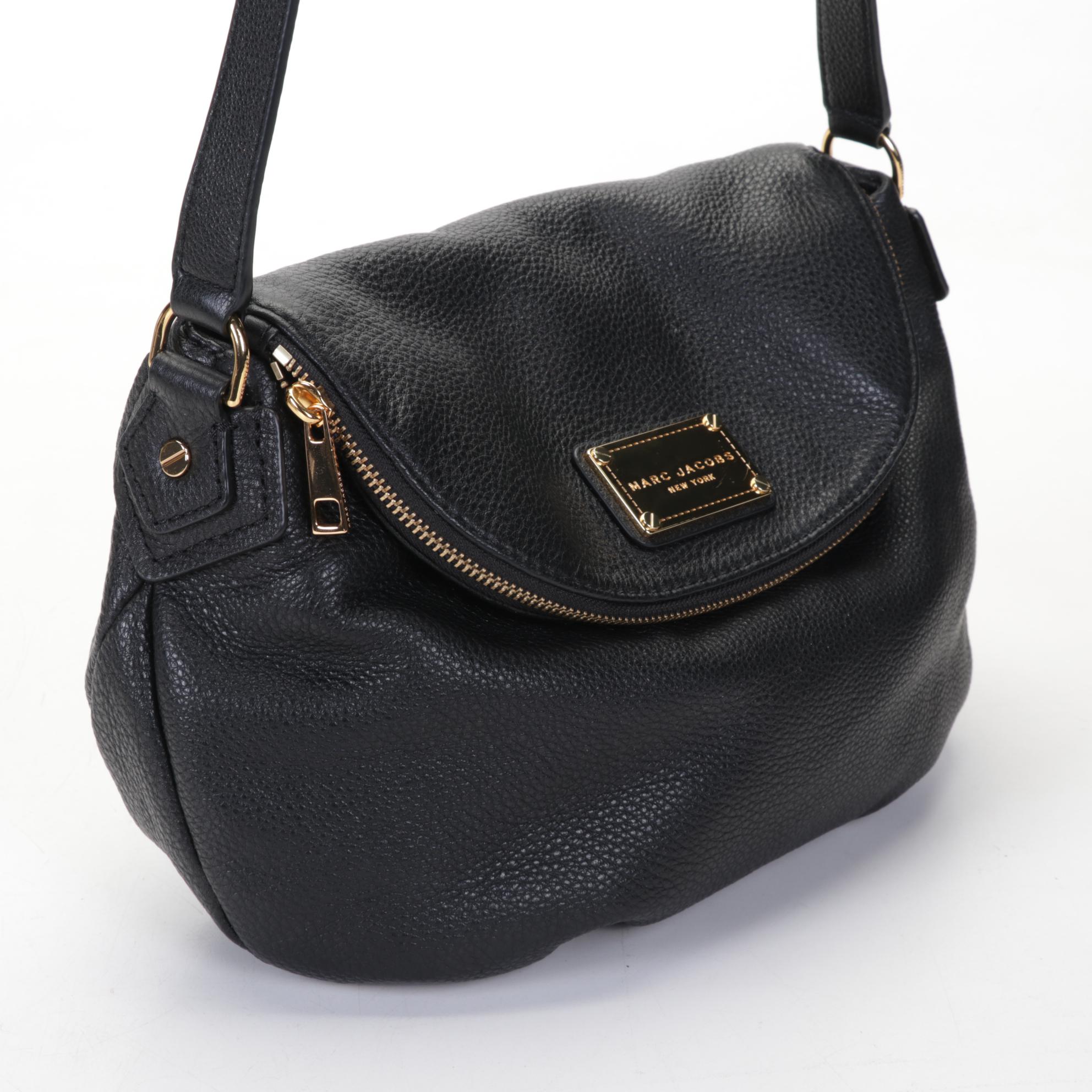 Marc Jacobs Crossbody Bag in FullGrained Leather EBTH