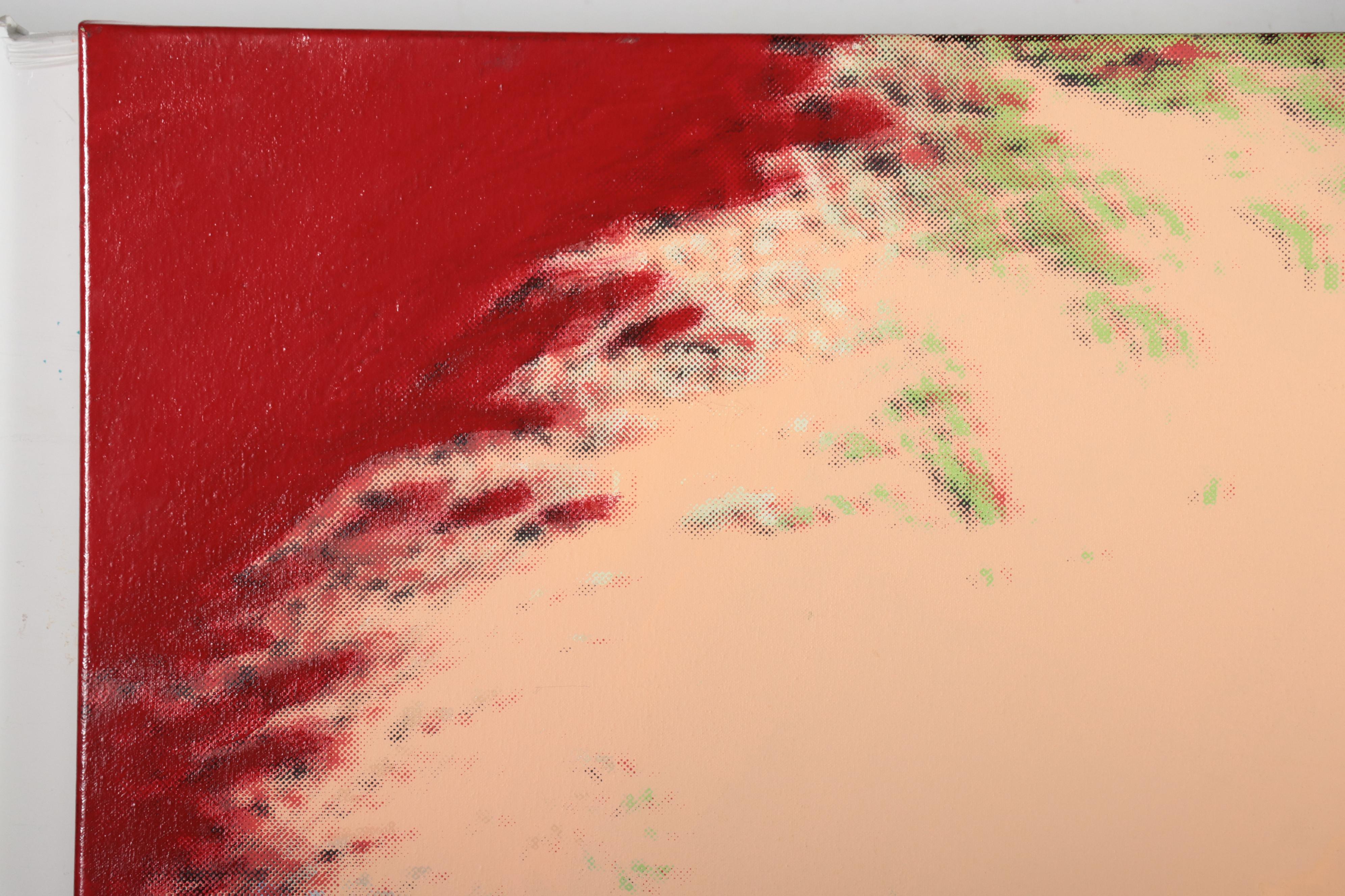 Steve Kaufman Pop Art Silkscreen on Canvas "Einstein" EBTH