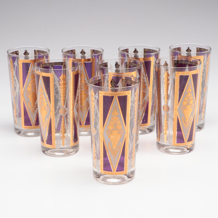 Cera Glass Tumblers, Mid-20th Century