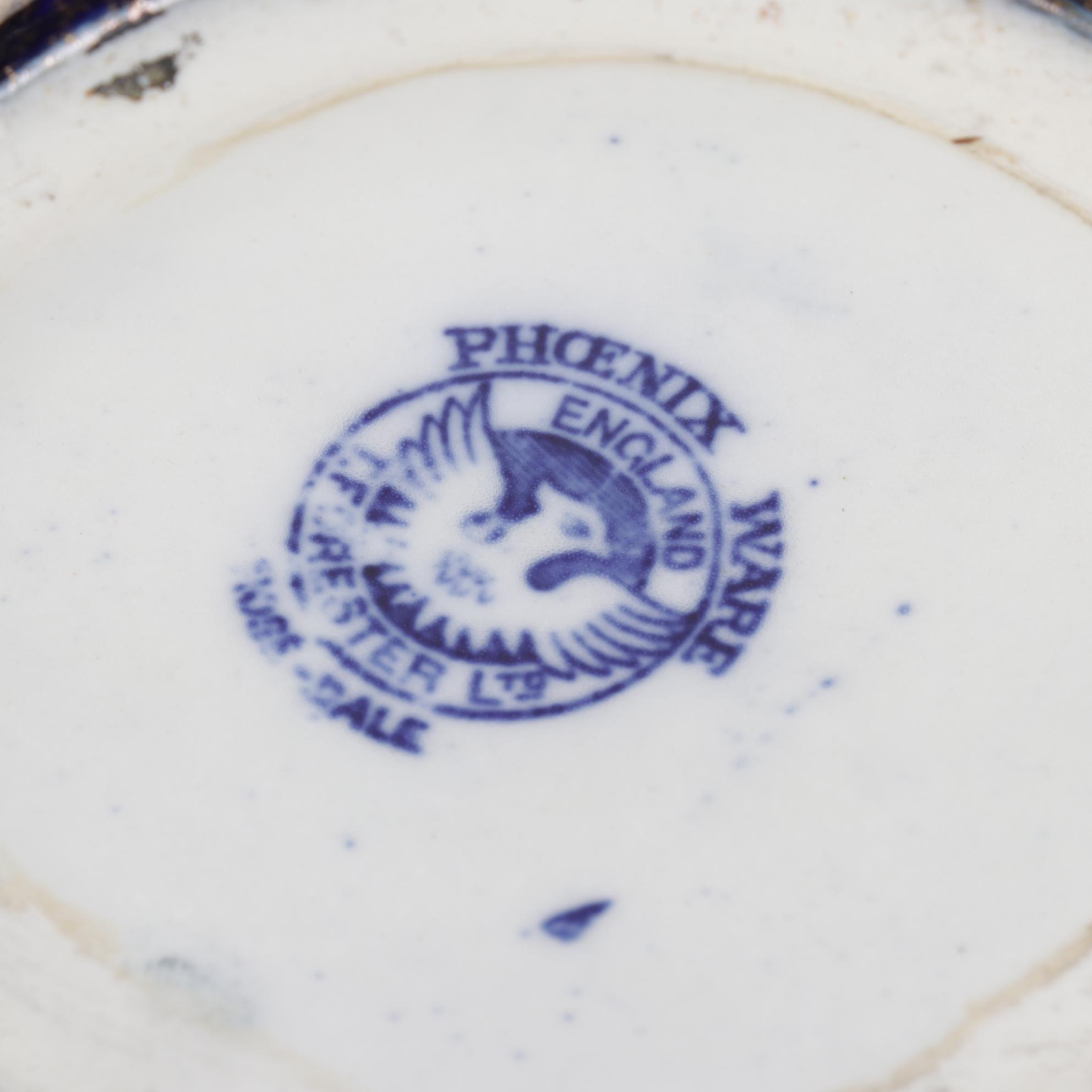 Enoch Wedgwood "Blue Heritage" Serveware with Other Tableware and Decor