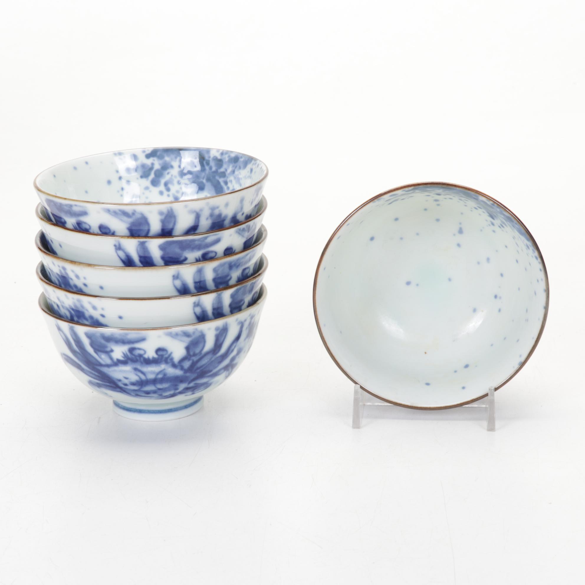 Enoch Wedgwood "Blue Heritage" Serveware with Other Tableware and Decor