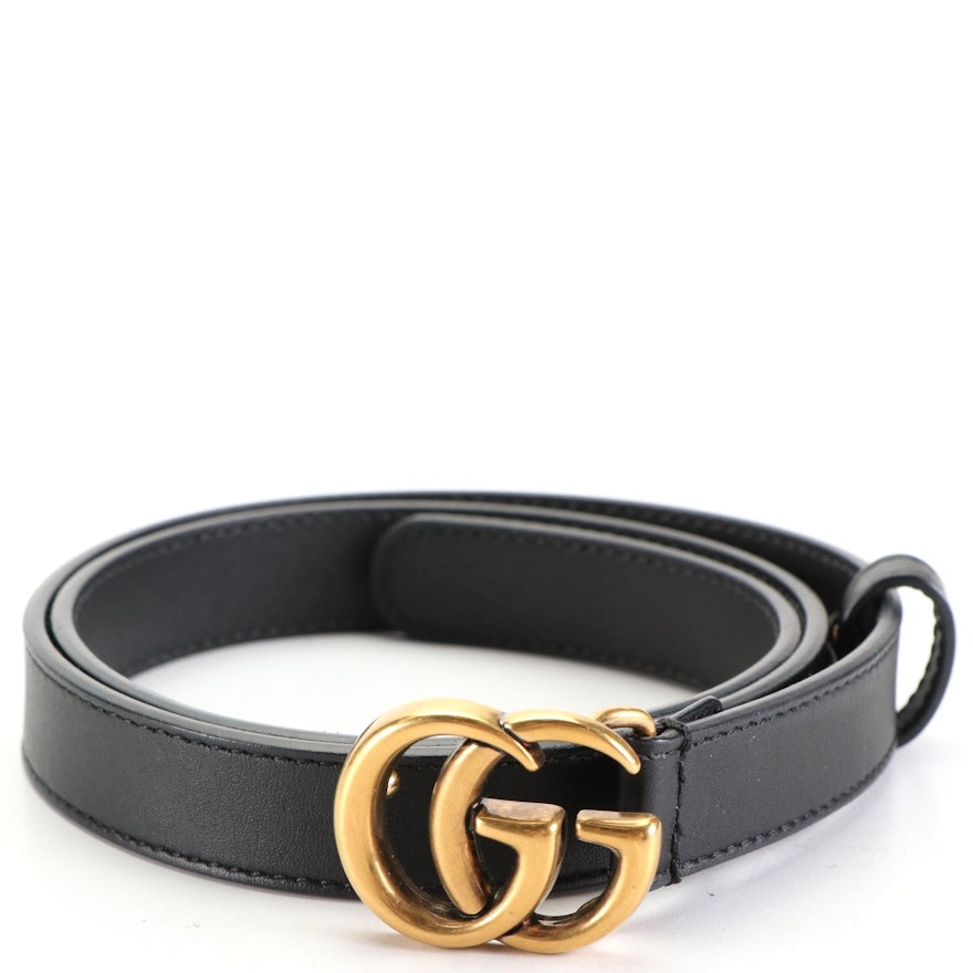 Gucci Authenticated Leather Belt