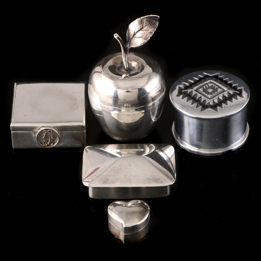 Tiffany & Co. Sterling Silver Trinket Boxes and More