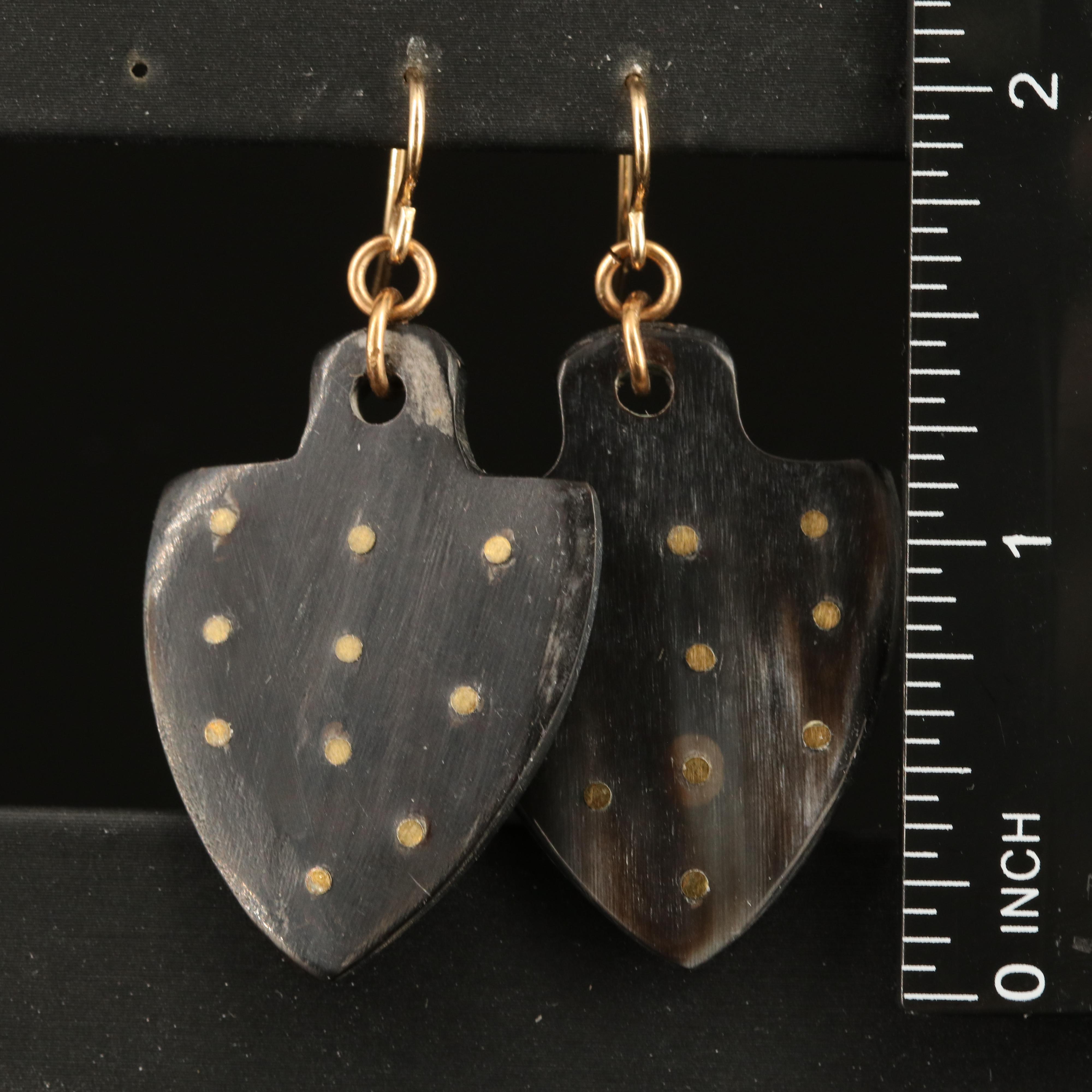 Horn, Pearls and Sterling Featured in Earring Collection EBTH