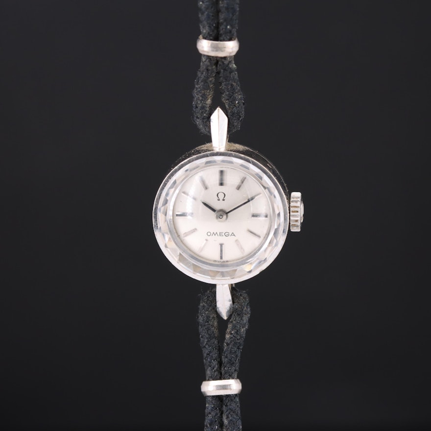 1964 Omega 14K Stem Wind Wristwatch