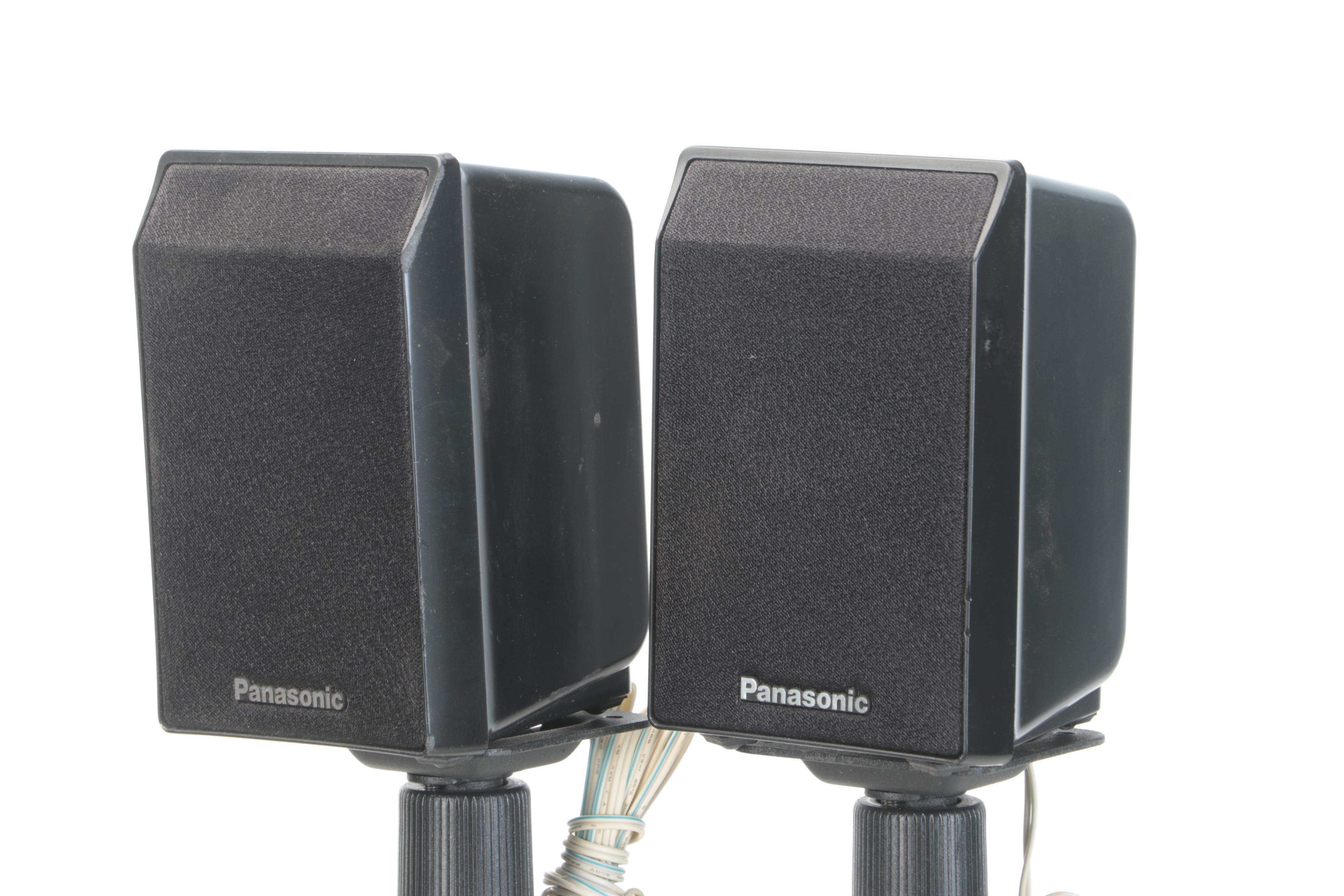 Panasonic Speaker System With Wireless Surround Sound Center Speaker EBTH