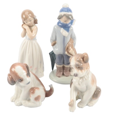 Lladró "New Friend," "Gentle Surprise," and More Porcelain Figurines