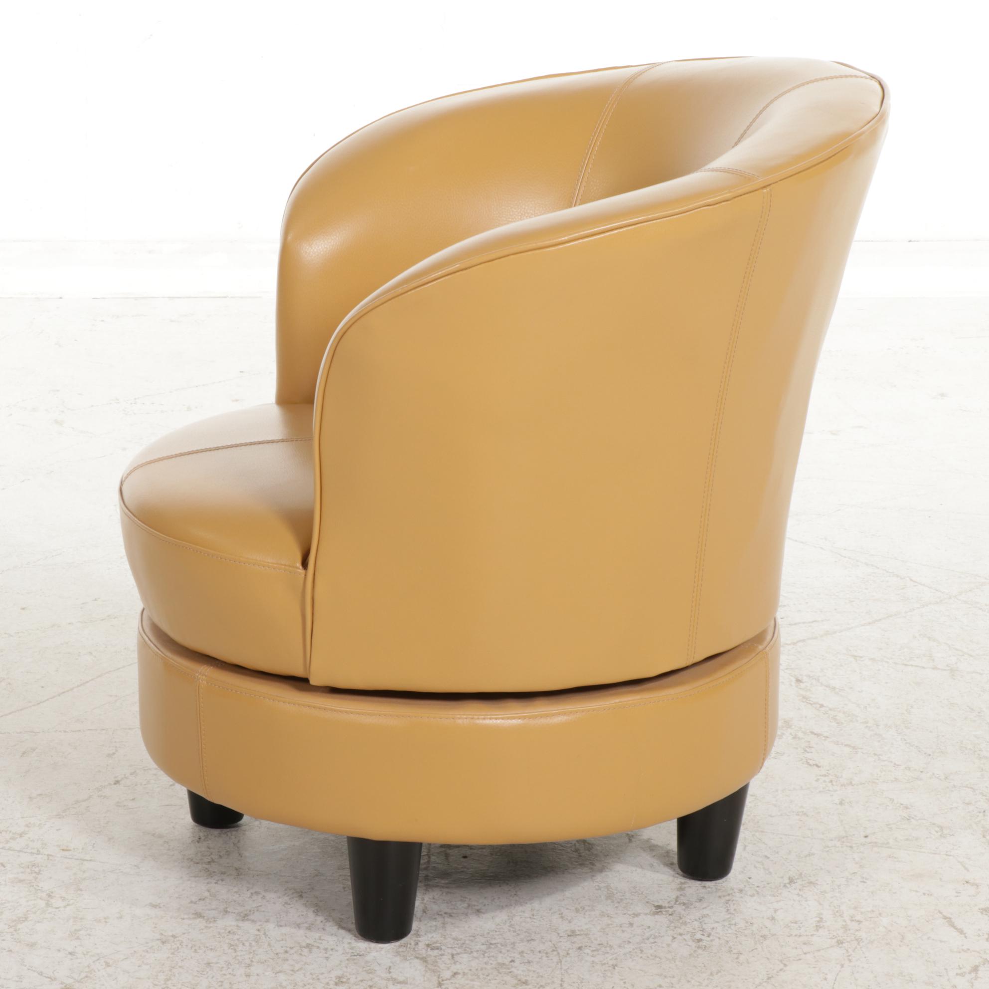 Grandin Road "Rebecca" Swivel Chair EBTH