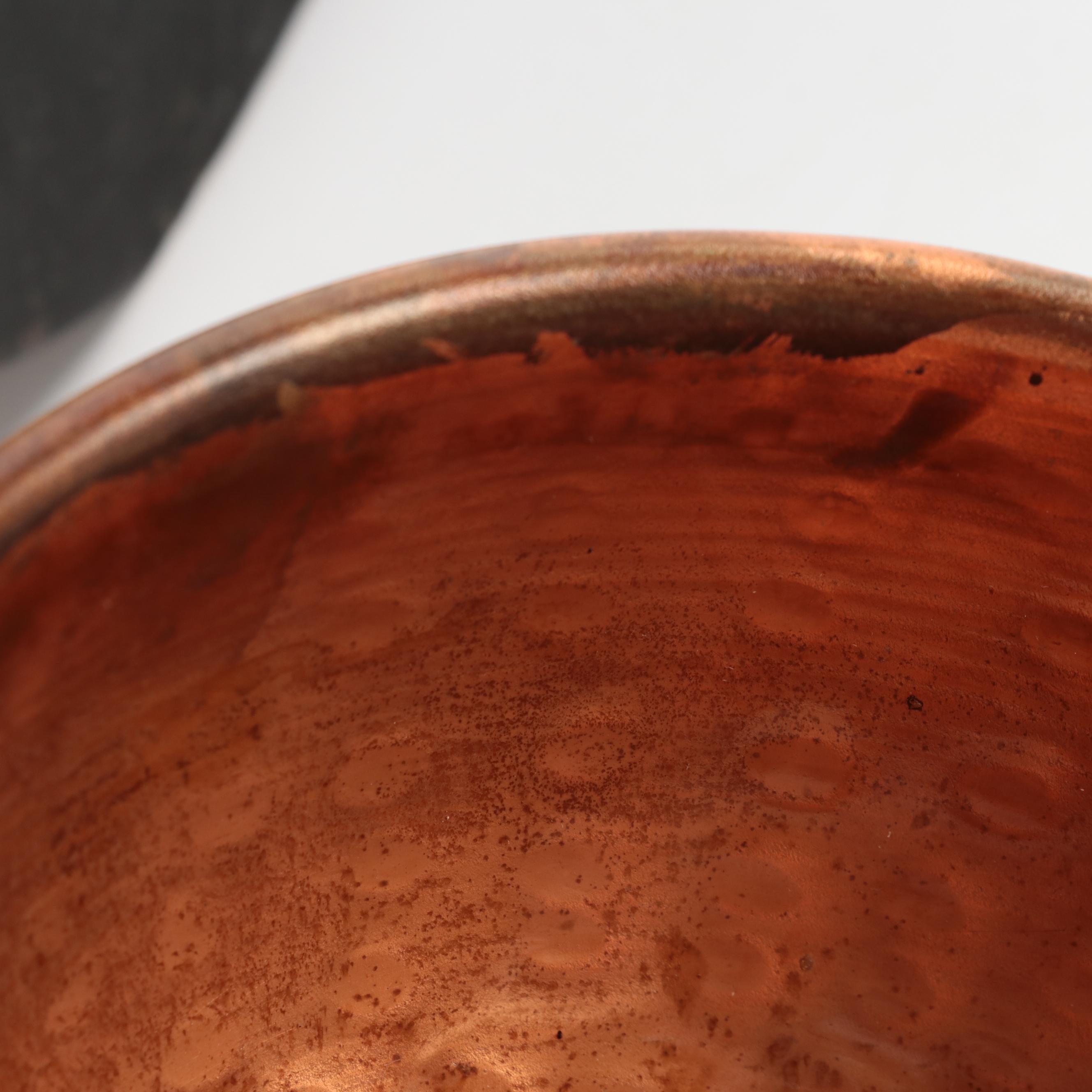 Copper Candle Wall Sconce with Charger and Other Primitive Décor EBTH