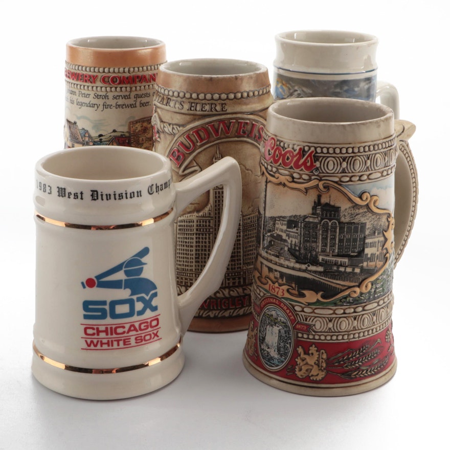 Chicago White Sox 1983 West Division Champions Stein and More Steins