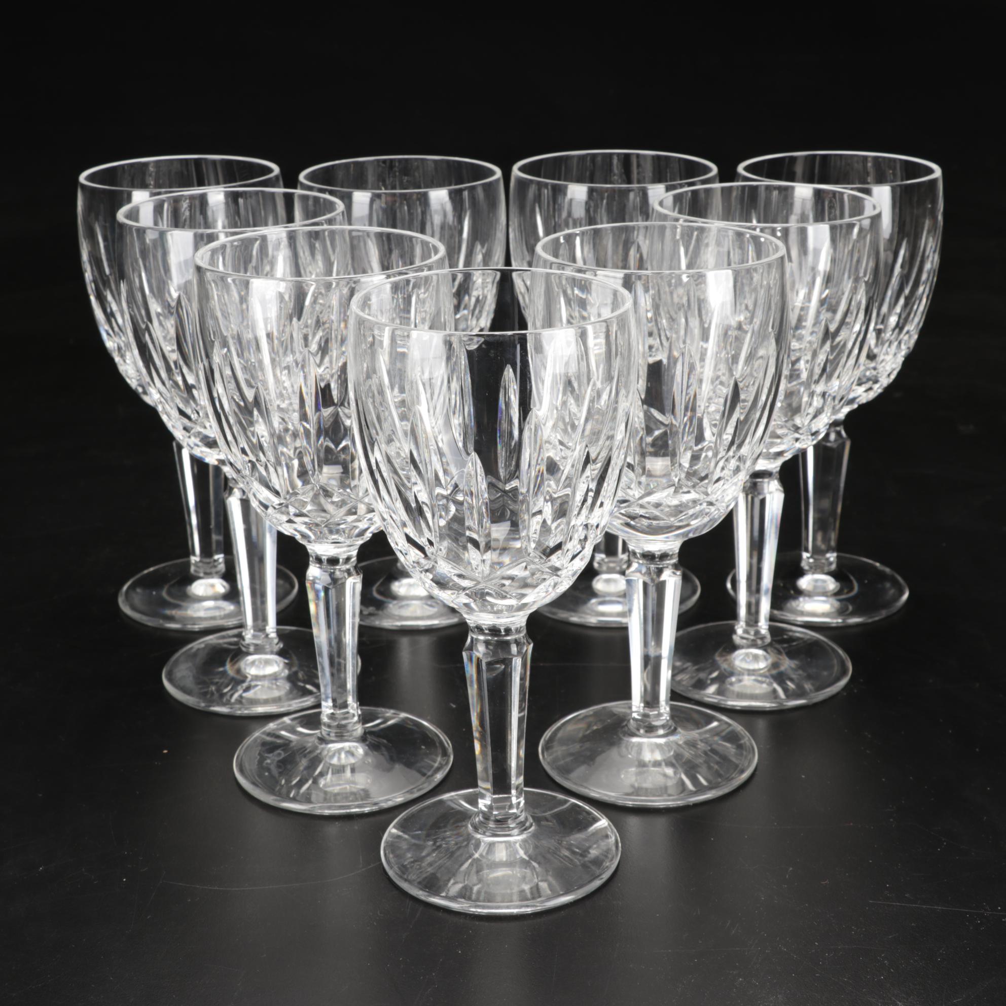 Waterford Crystal "Ballymore" Wine Glasses EBTH