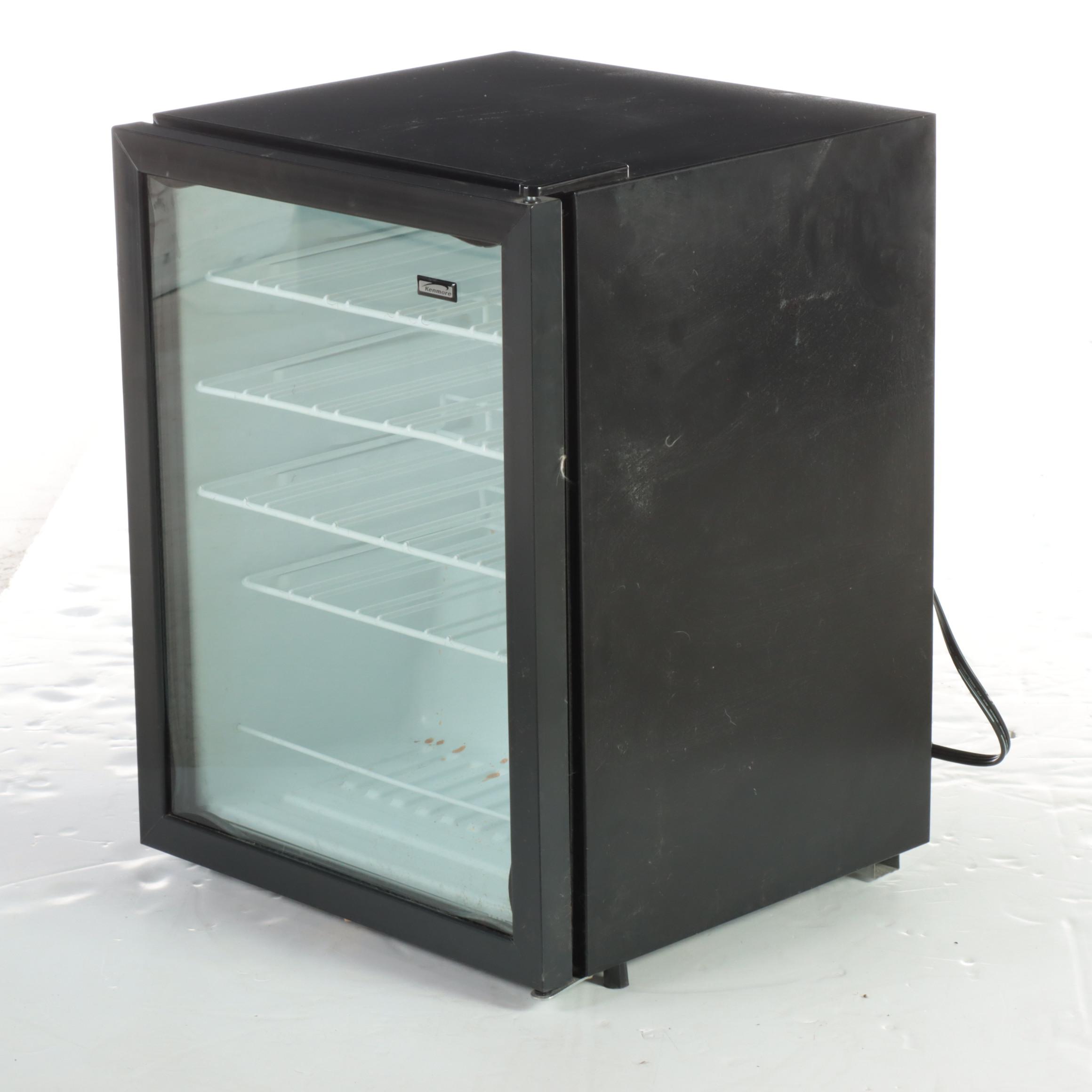 Kenmore Compact Refrigerator with Tempered Glass Front EBTH