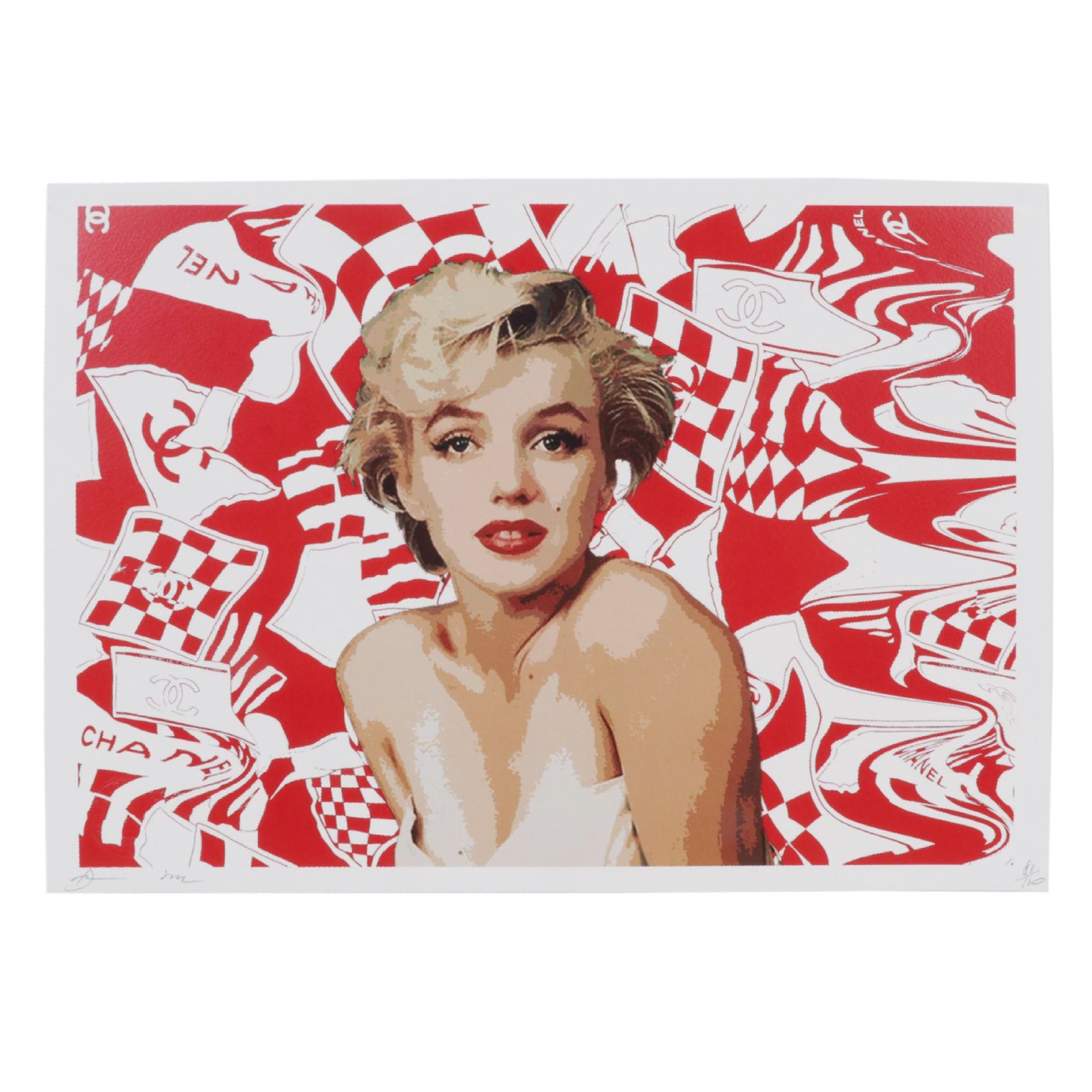 Death NYC Pop Art Graphic Print of Marilyn Monroe | EBTH
