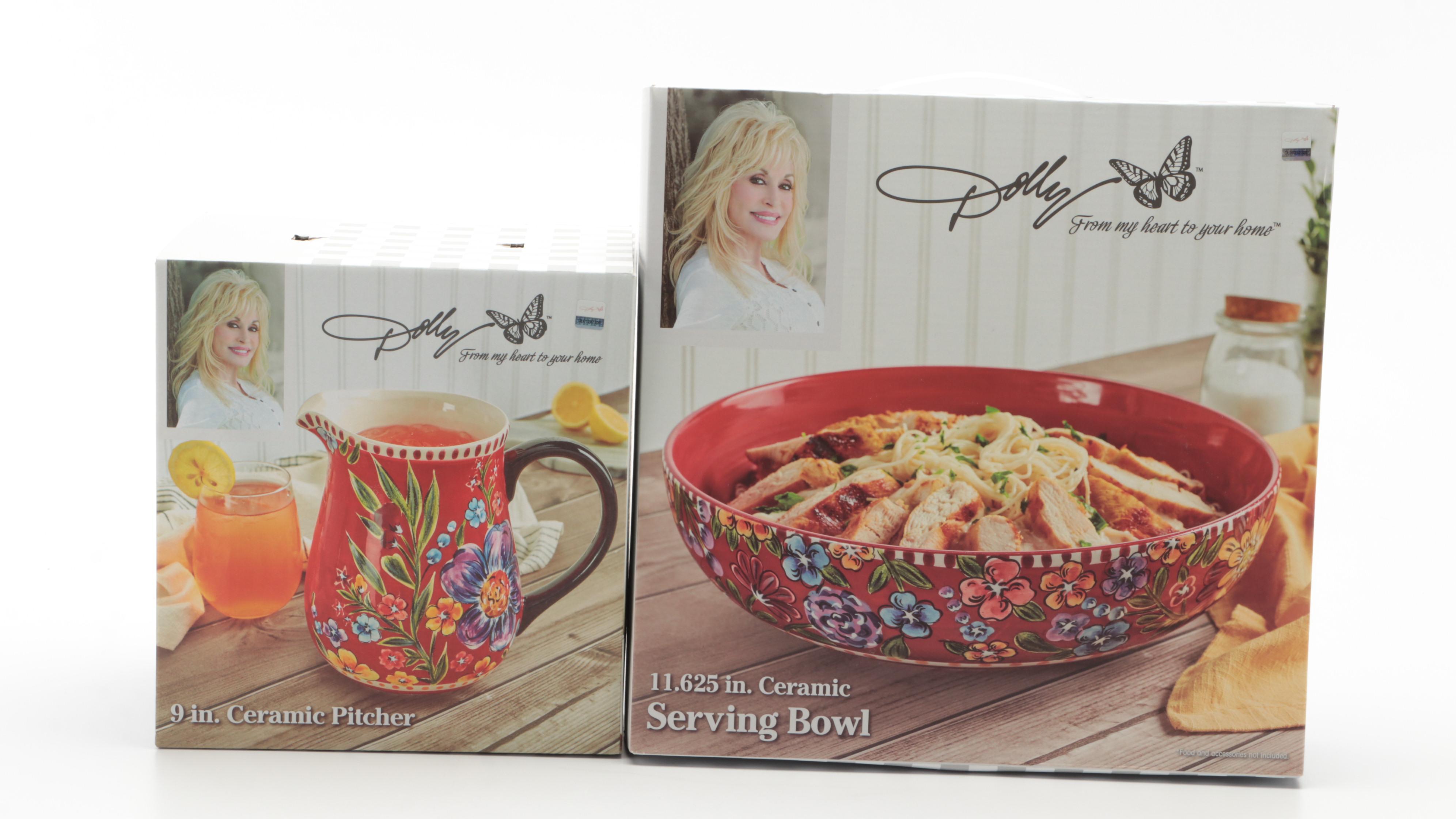 Tabletops Unlimited Dolly Parton Bakeware and Other Table Accessories