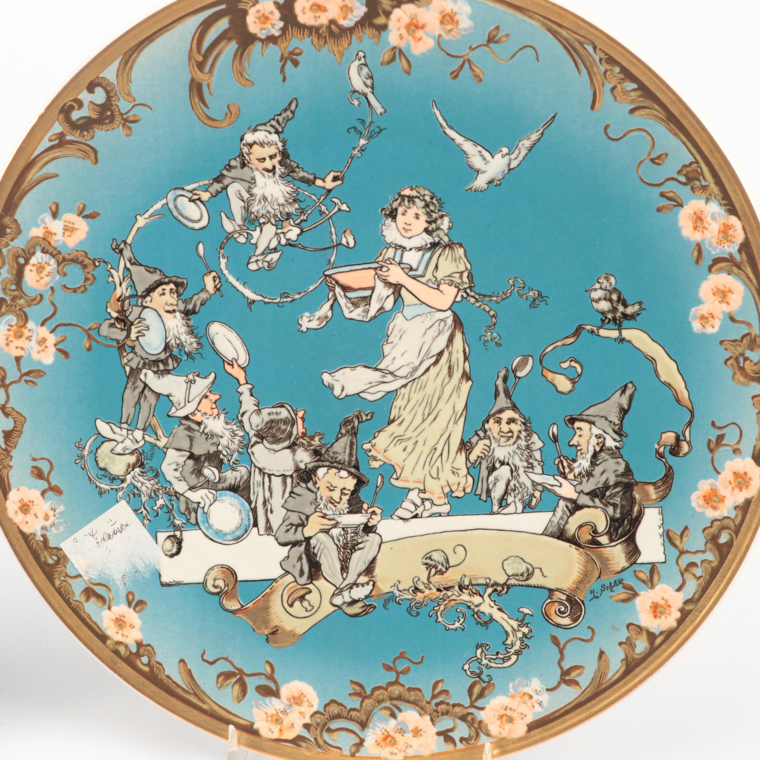 Knowles "Little Red Riding Hood" and Other Porcelain Collector Plates
