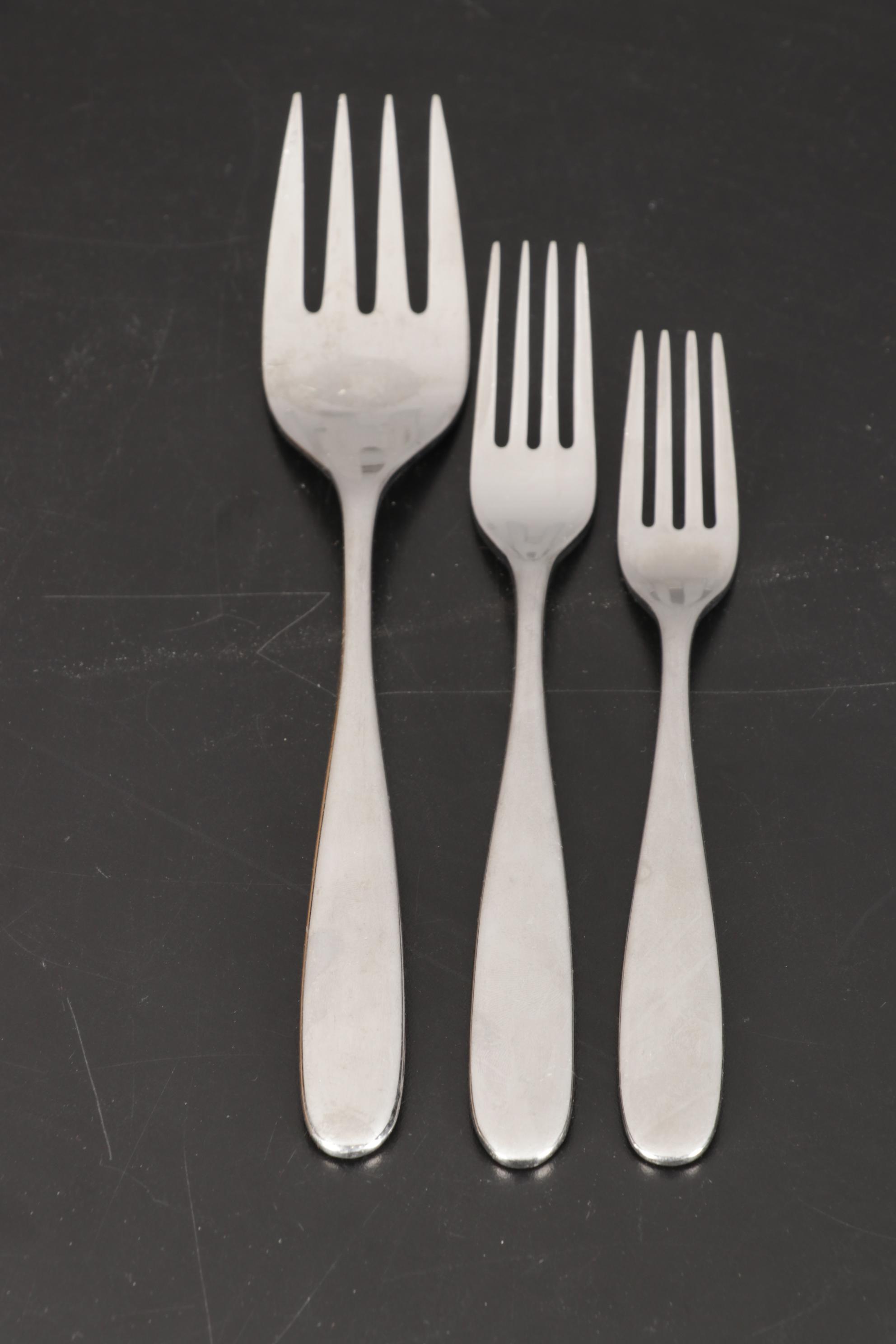 Robert Welch "Stanton" Stainless Steel Flatware Set for Six EBTH