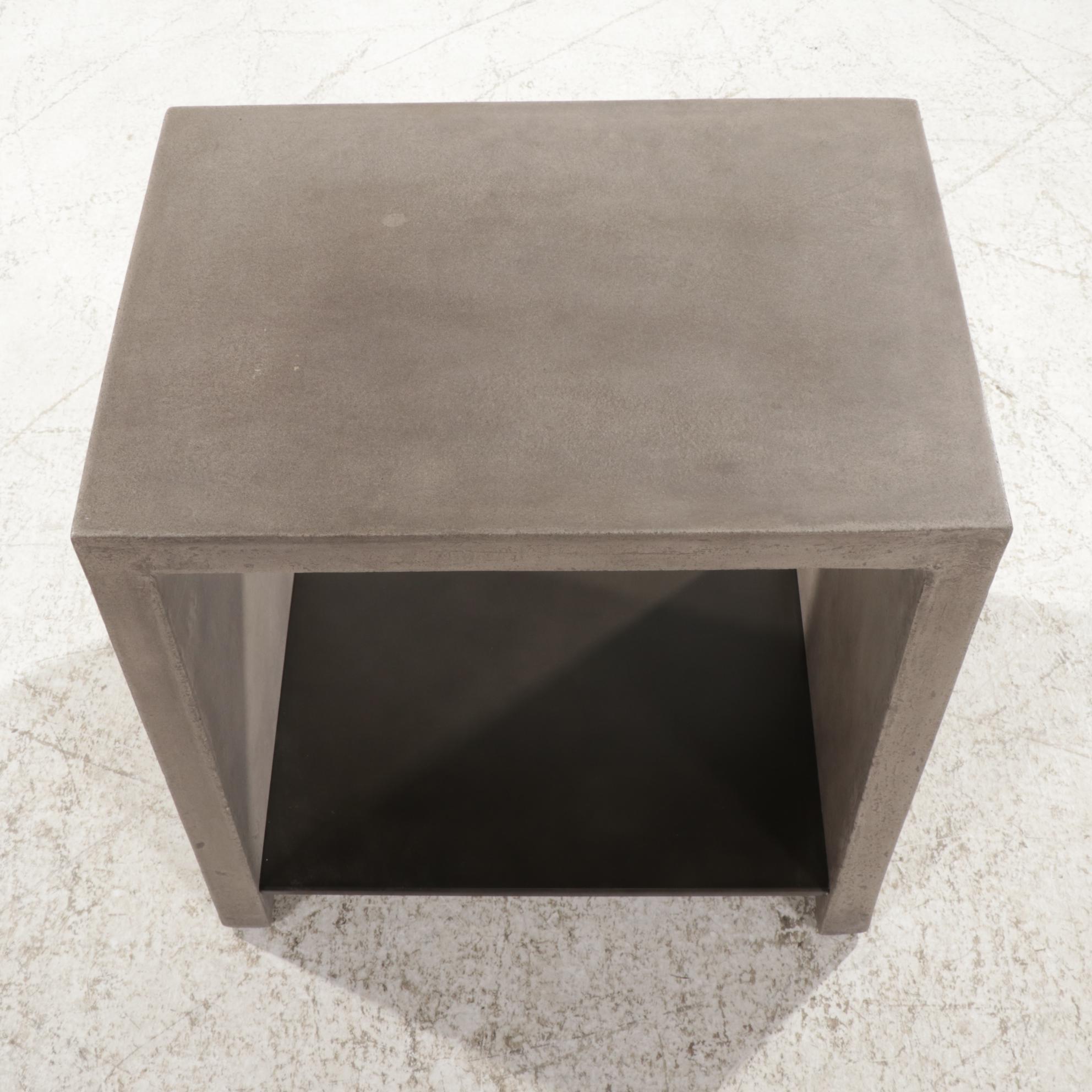 Four Hands "Hugo" Brutalist Style End Table EBTH