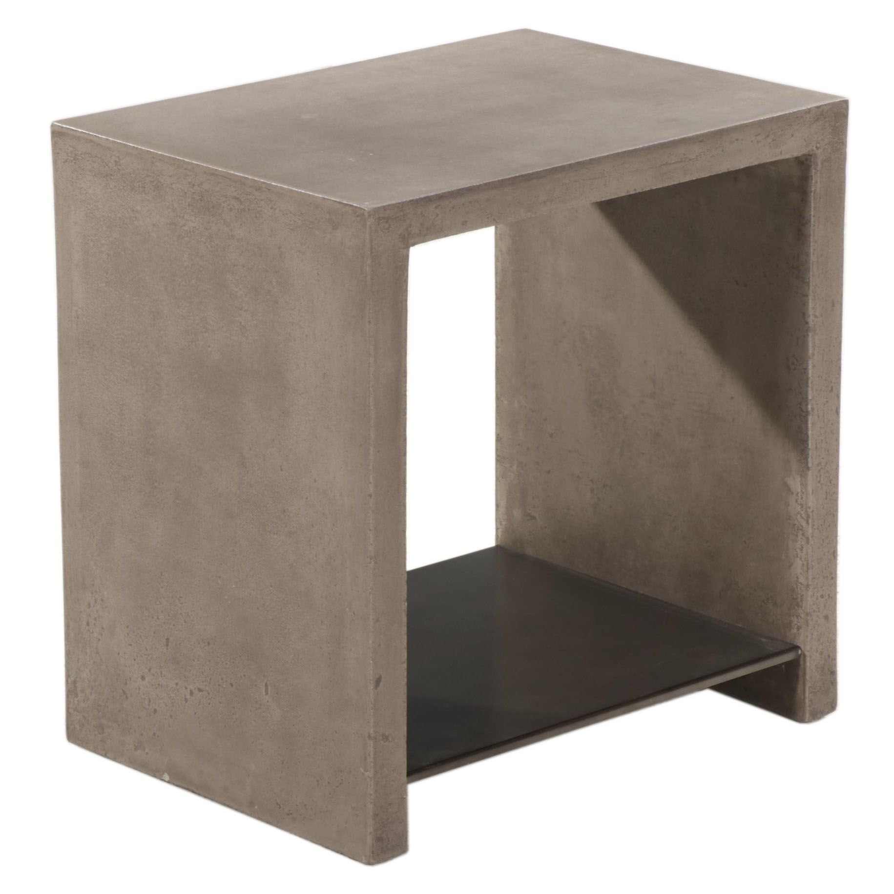 Four Hands "Hugo" Brutalist Style End Table EBTH