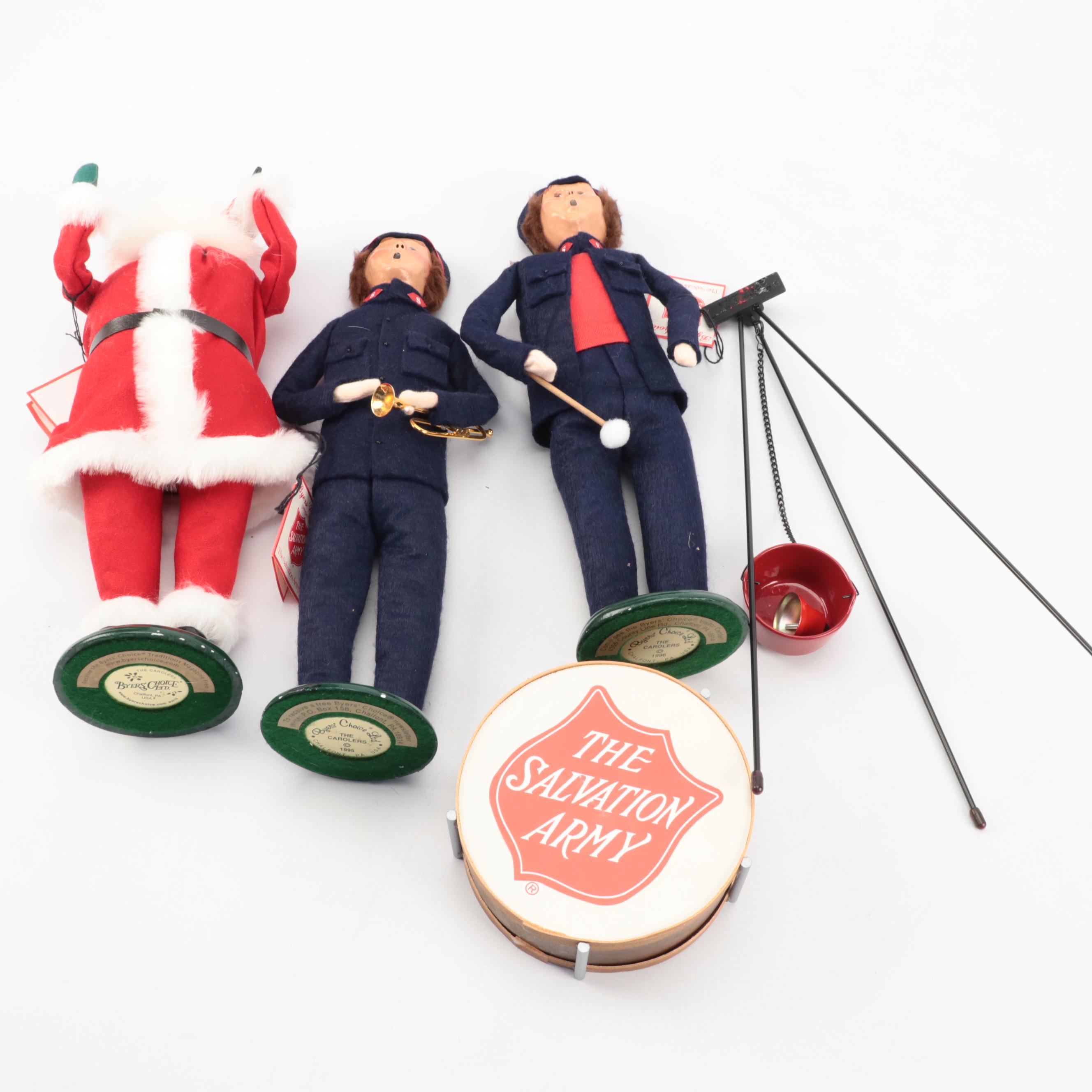 Byers' Choice "The Carolers" Salvation Army and Other Figurines EBTH