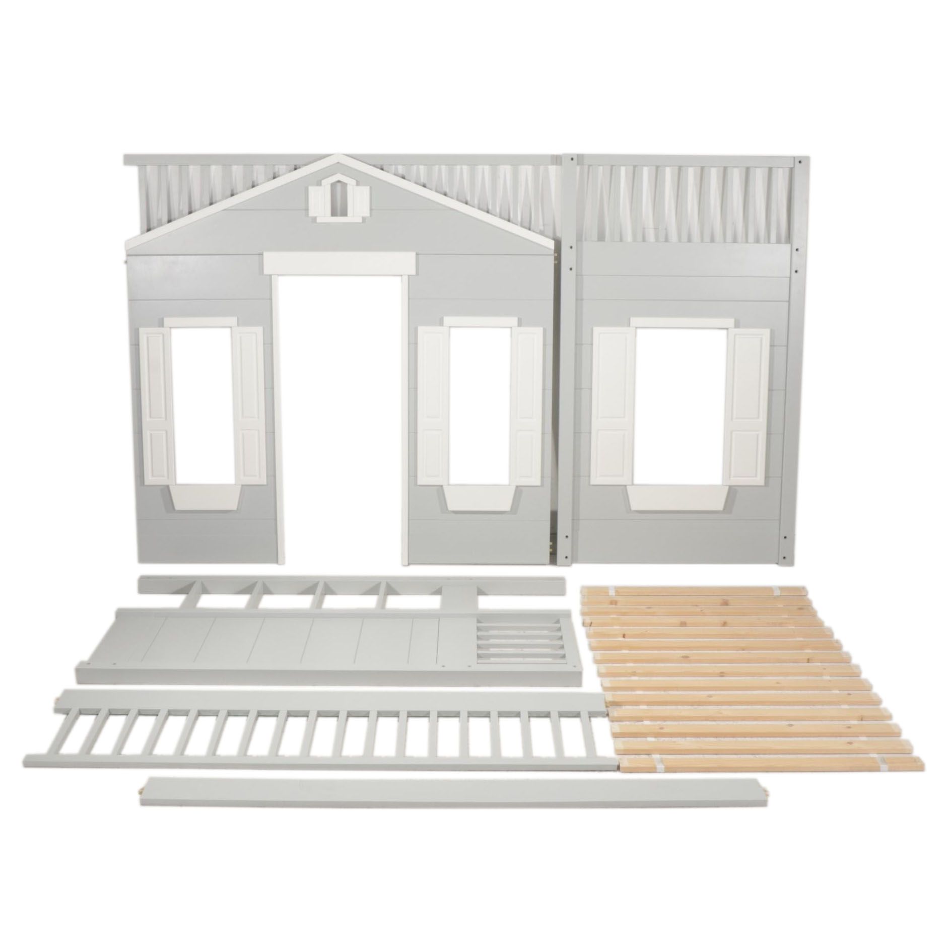 Pottery Barn Kids Playhouse Loft Bed EBTH