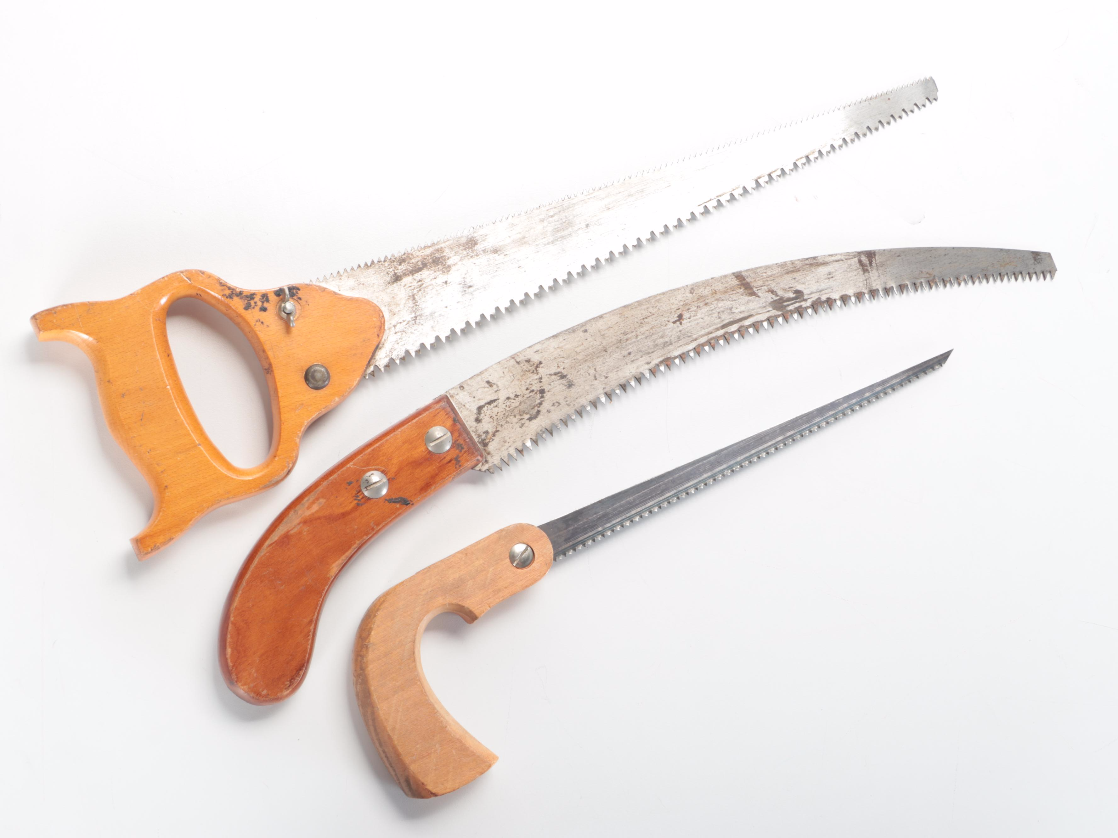 Great Neck, Atkins and Other Hand Saws With Keyhole Saws EBTH