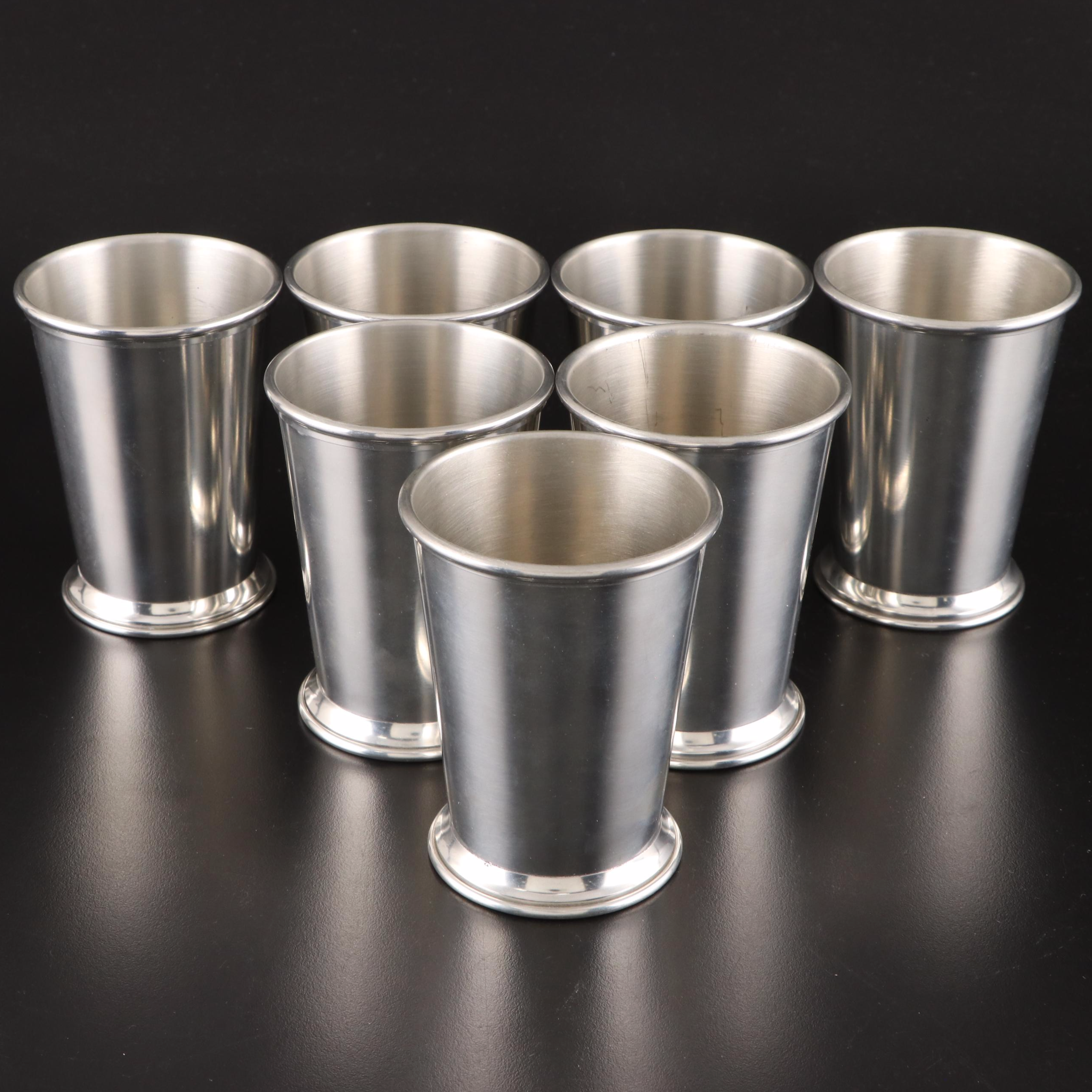 KirkStieff Pewter Julep Cups with Italian Pewter Bowl EBTH