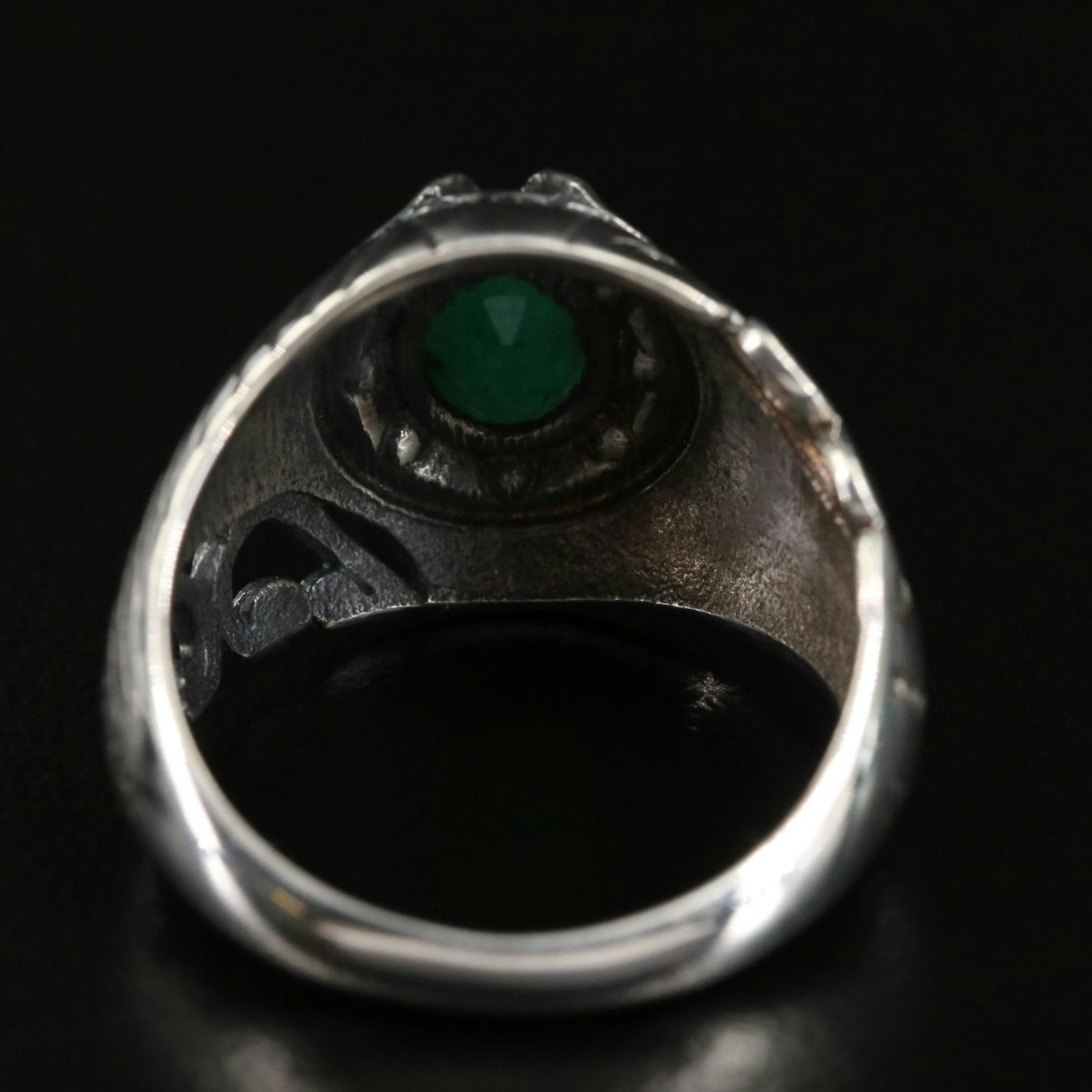 Sterling Emerald Ring | EBTH