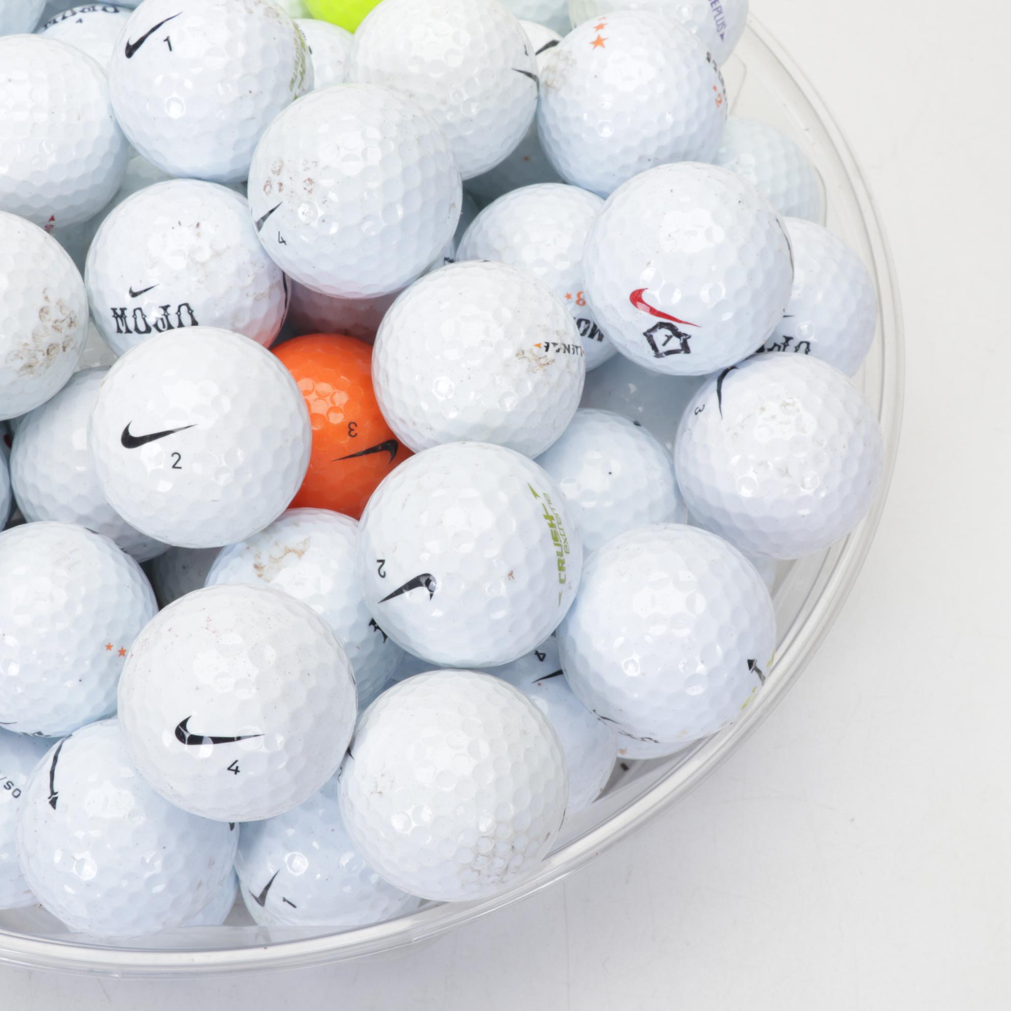 100 Assorted Nike Golf Balls EBTH