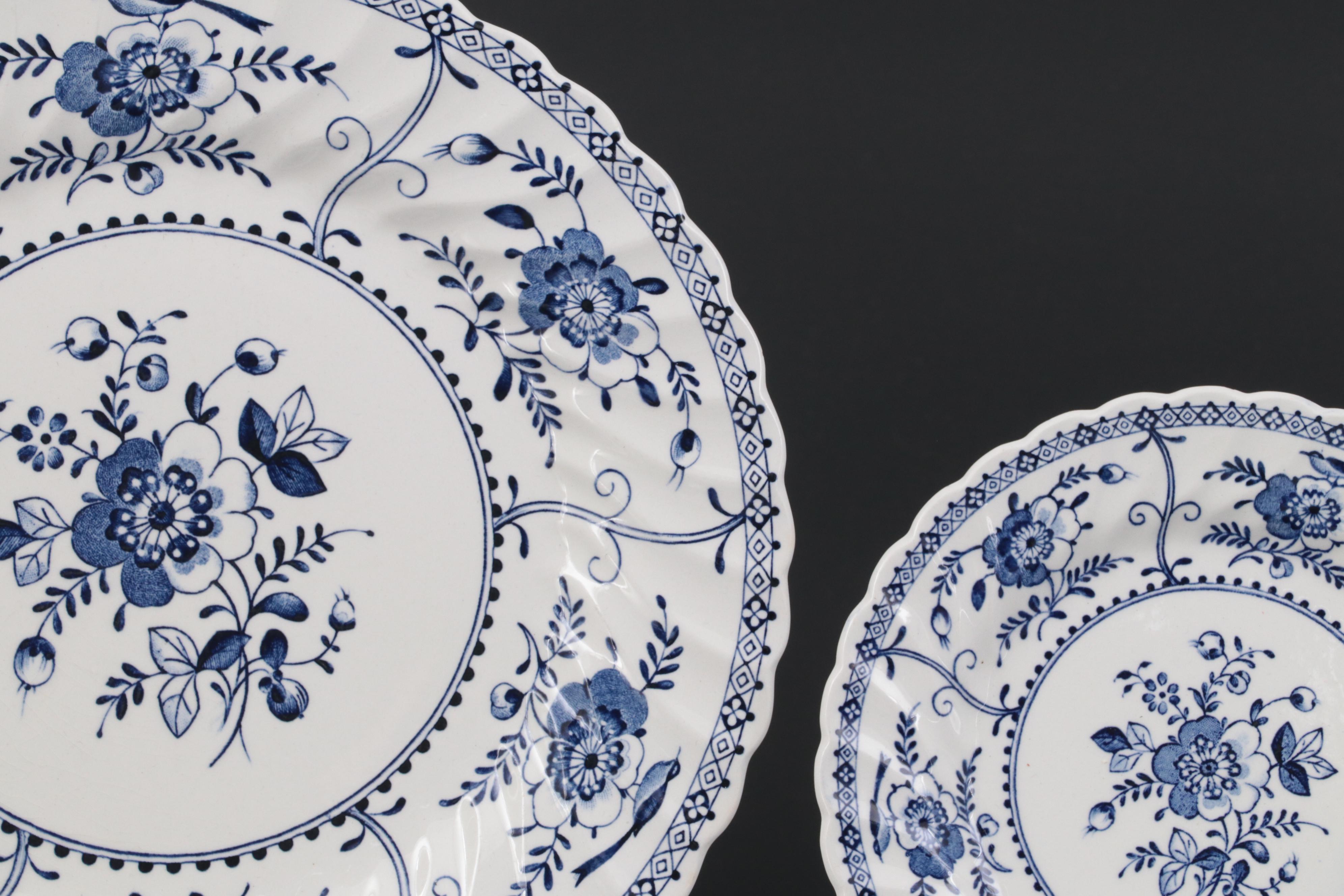 Johnson Bros. "Indies" Ironstone Dinnerware and Serving Pieces, 1974