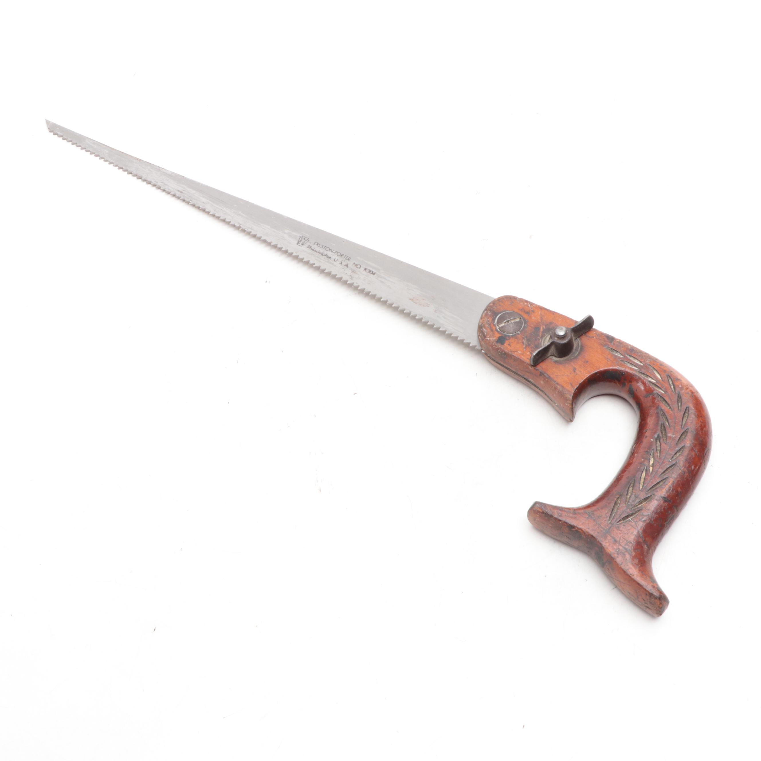 Phoenix and DisstonPorter Hand Saws and Keyhole Saw EBTH