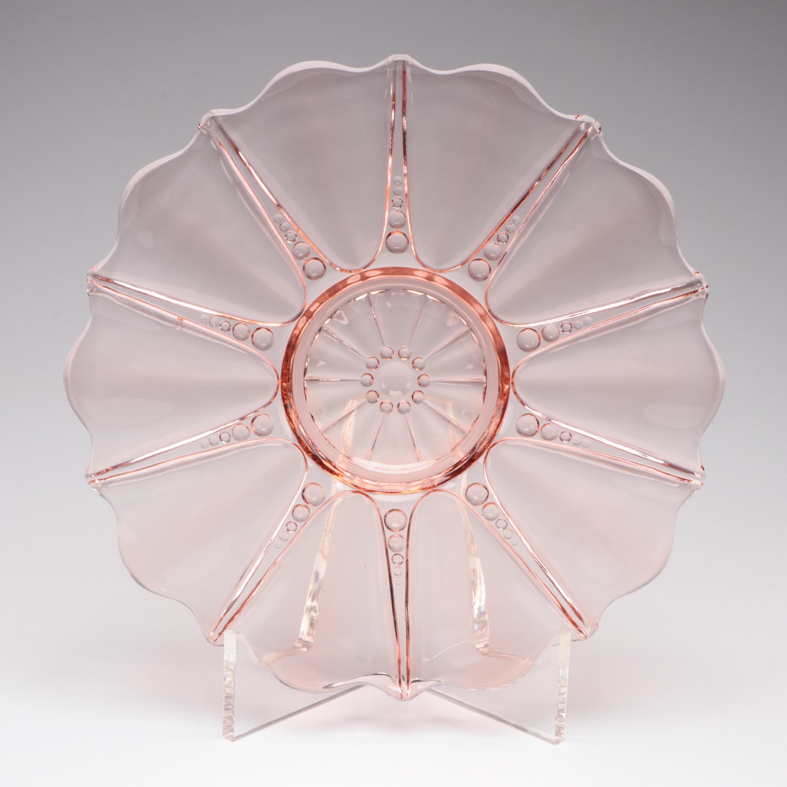 Anchor Hocking "Oyster and Pearl" and Other Pink Depression Glass