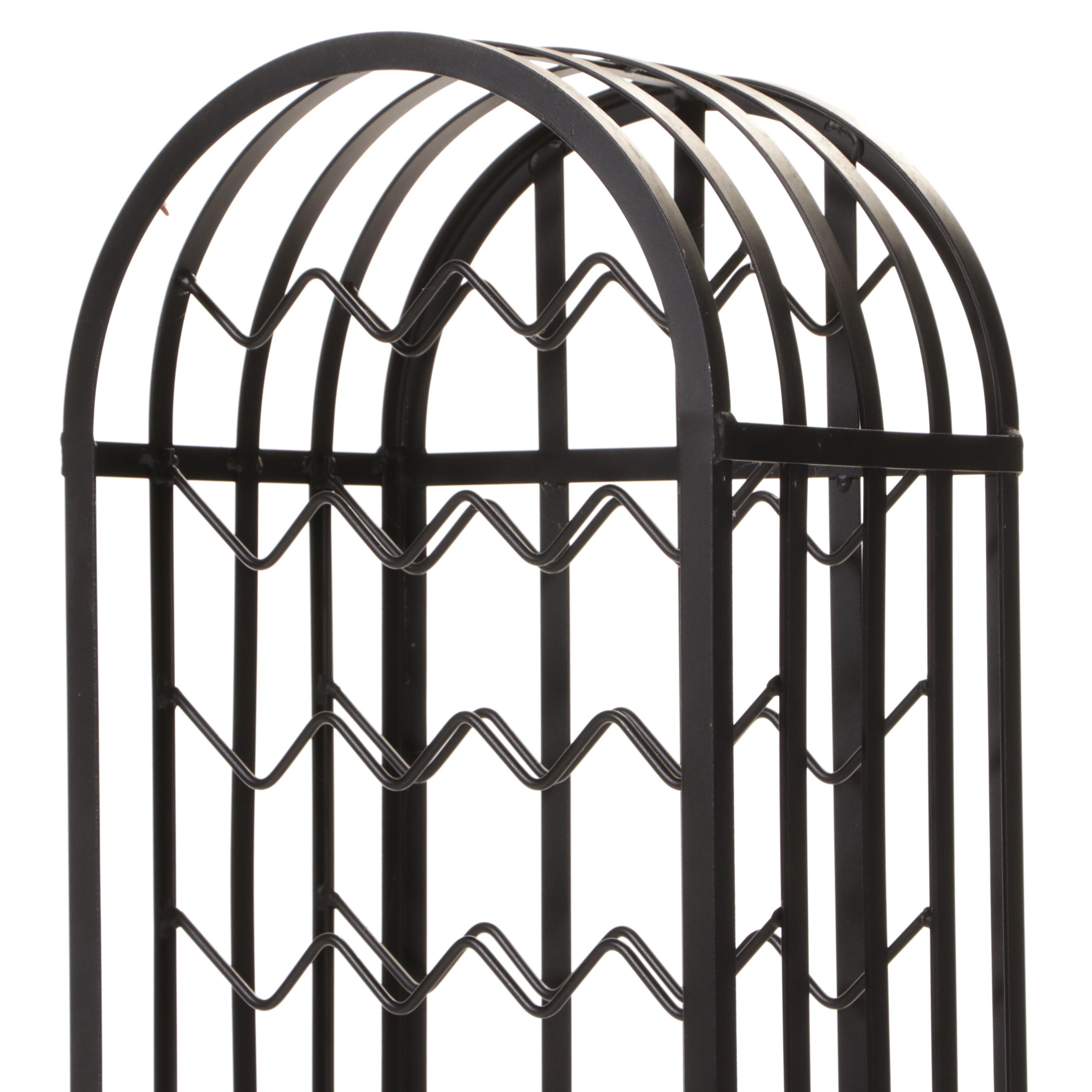 Iron SixtyBottle Wine Rack EBTH