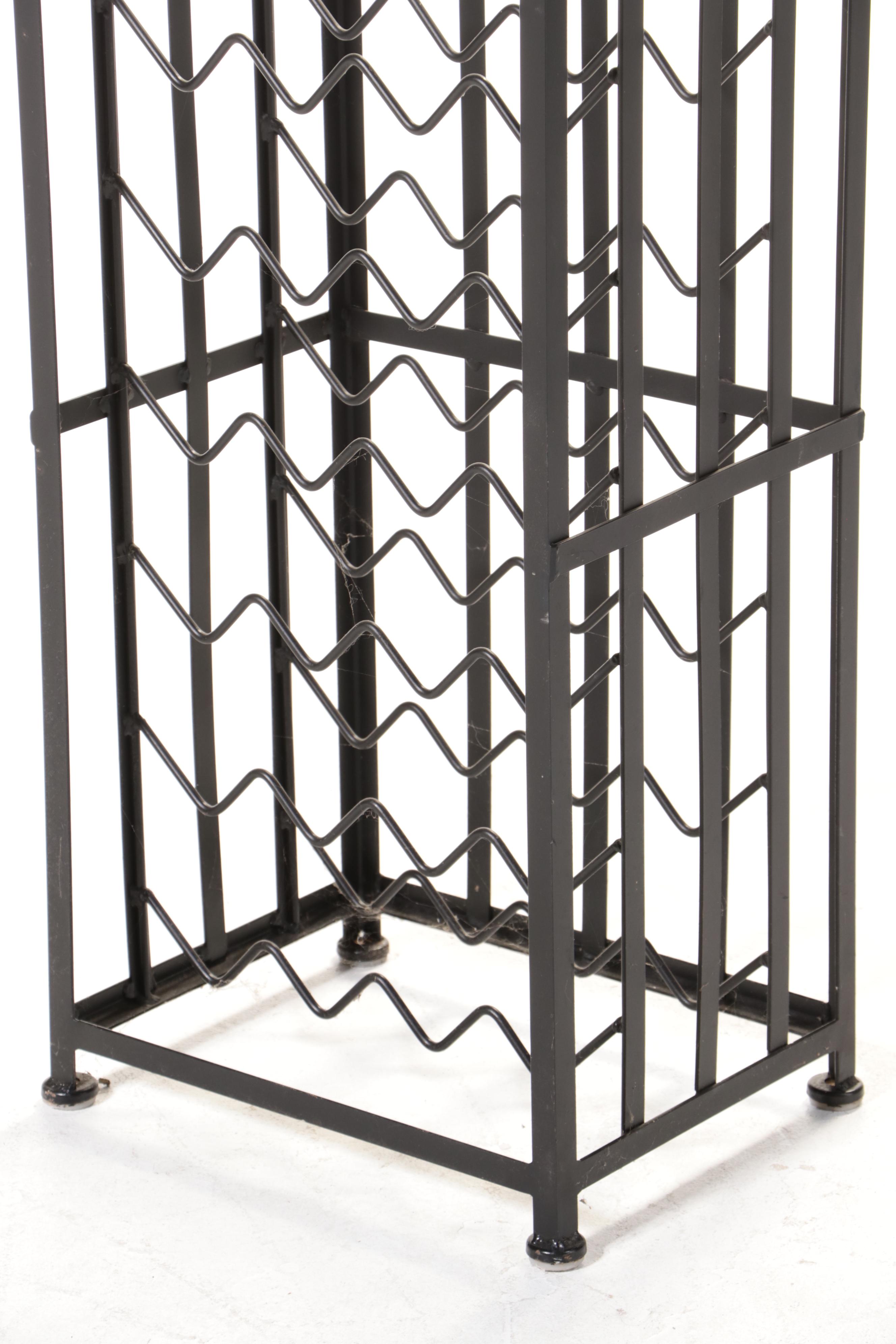 Iron SixtyBottle Wine Rack EBTH