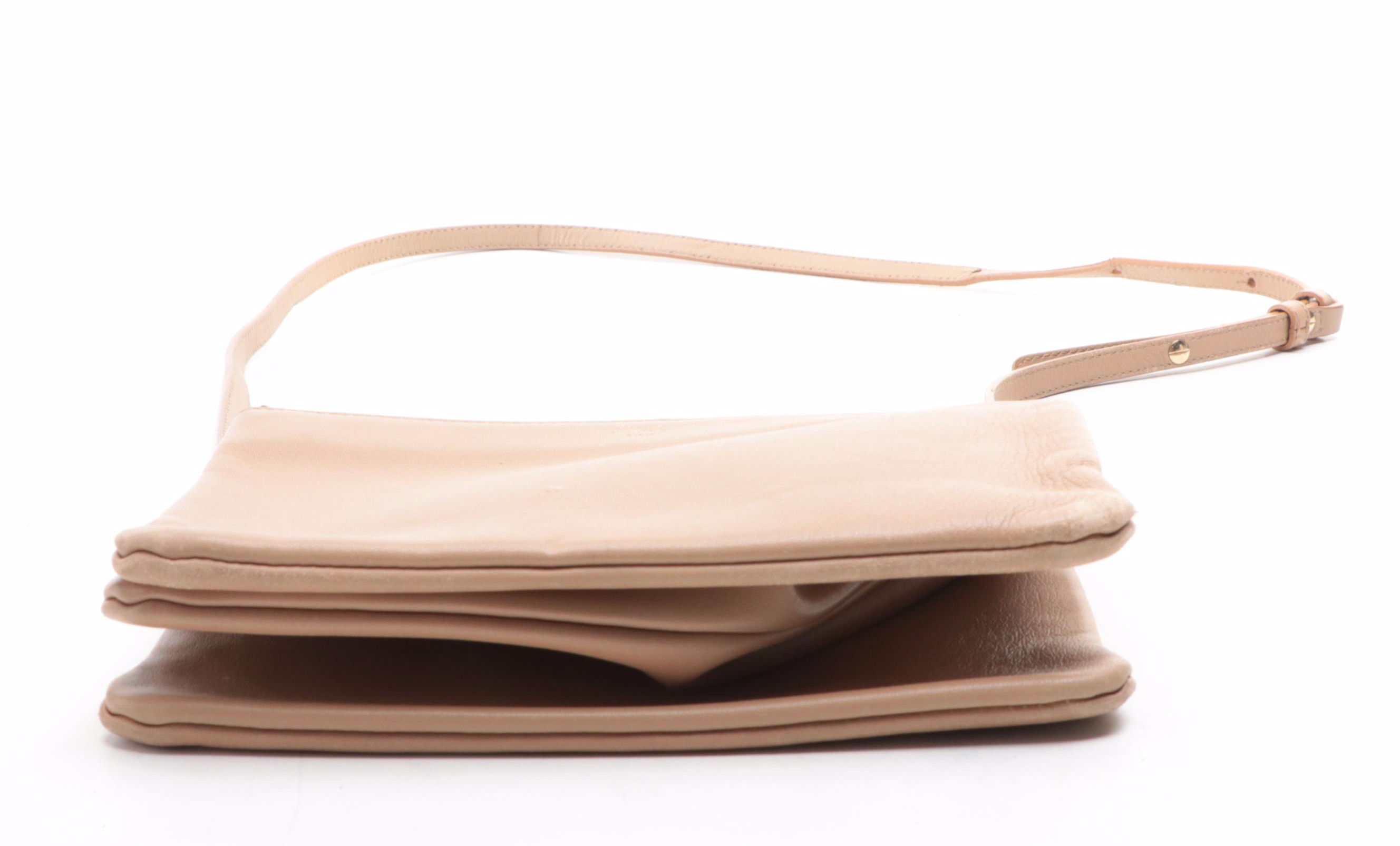 Céline Trio Zip Crossbody Bag in Lambskin Leather EBTH