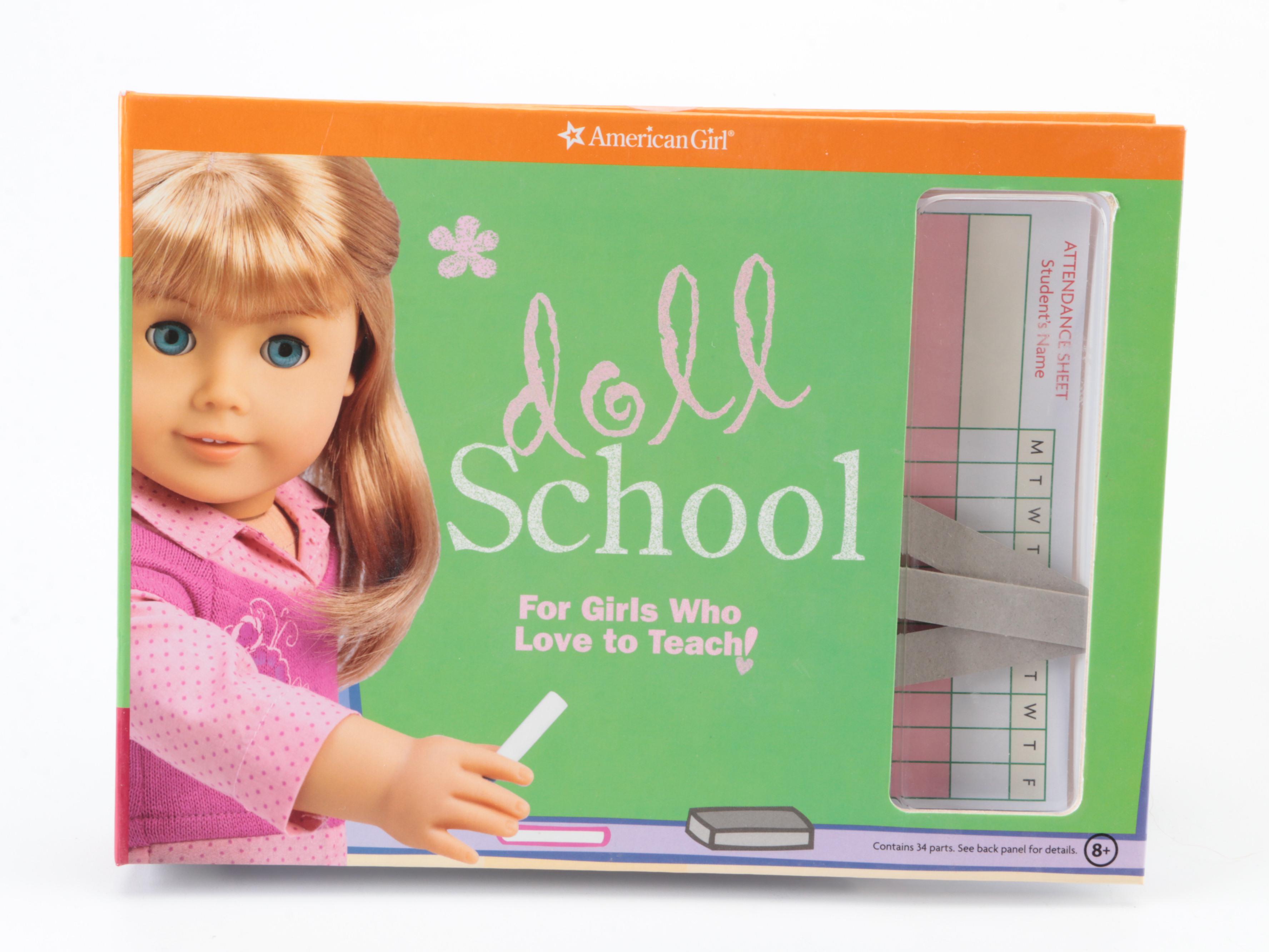 American Girl Doll Board Games, Frame Puzzles, Books and Play Scripts