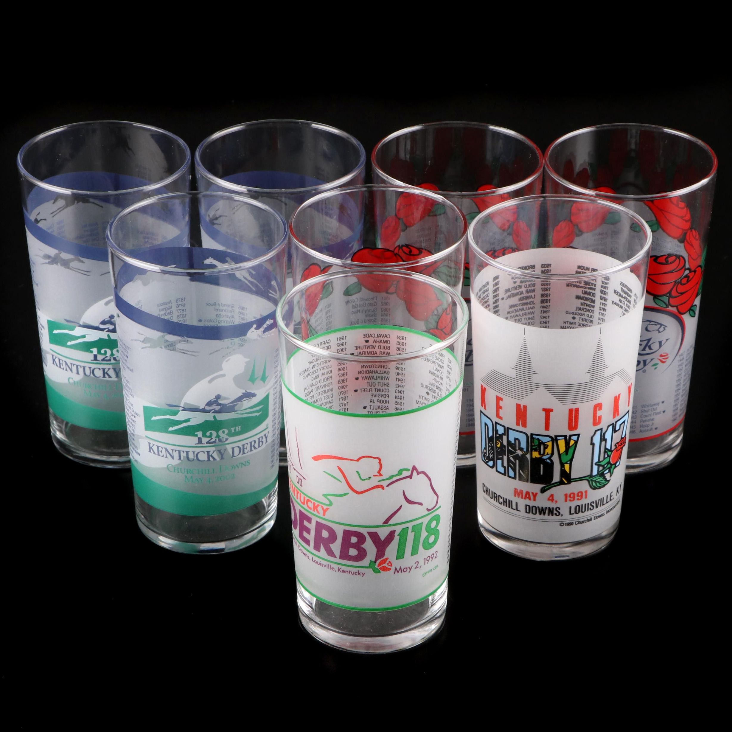 Libbey Glass Kentucky Derby Glasses EBTH