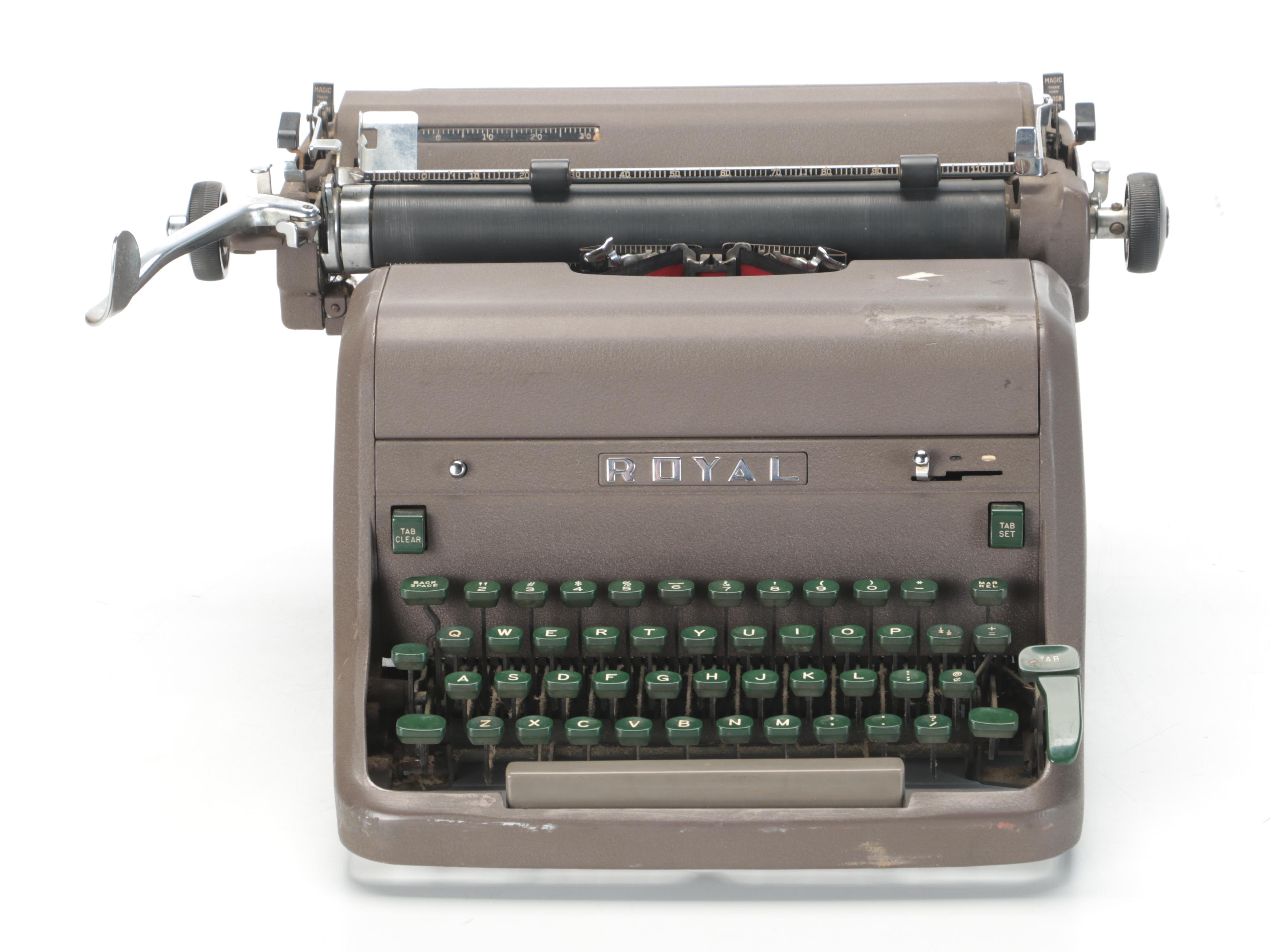 Royal Touch Control Portable Typewriter EBTH