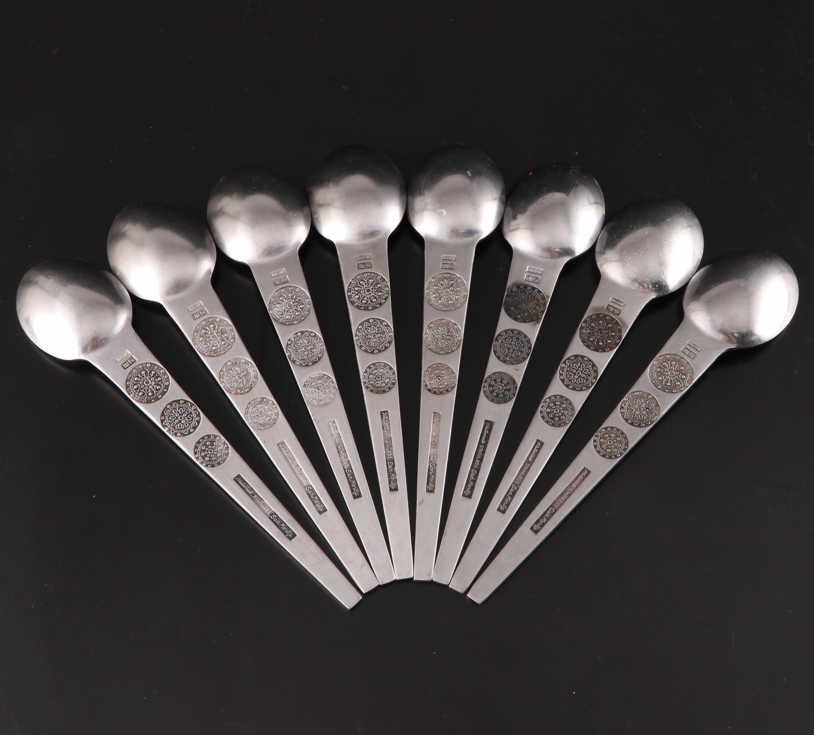 National Stainless Steel "San Moritz" Flatware EBTH