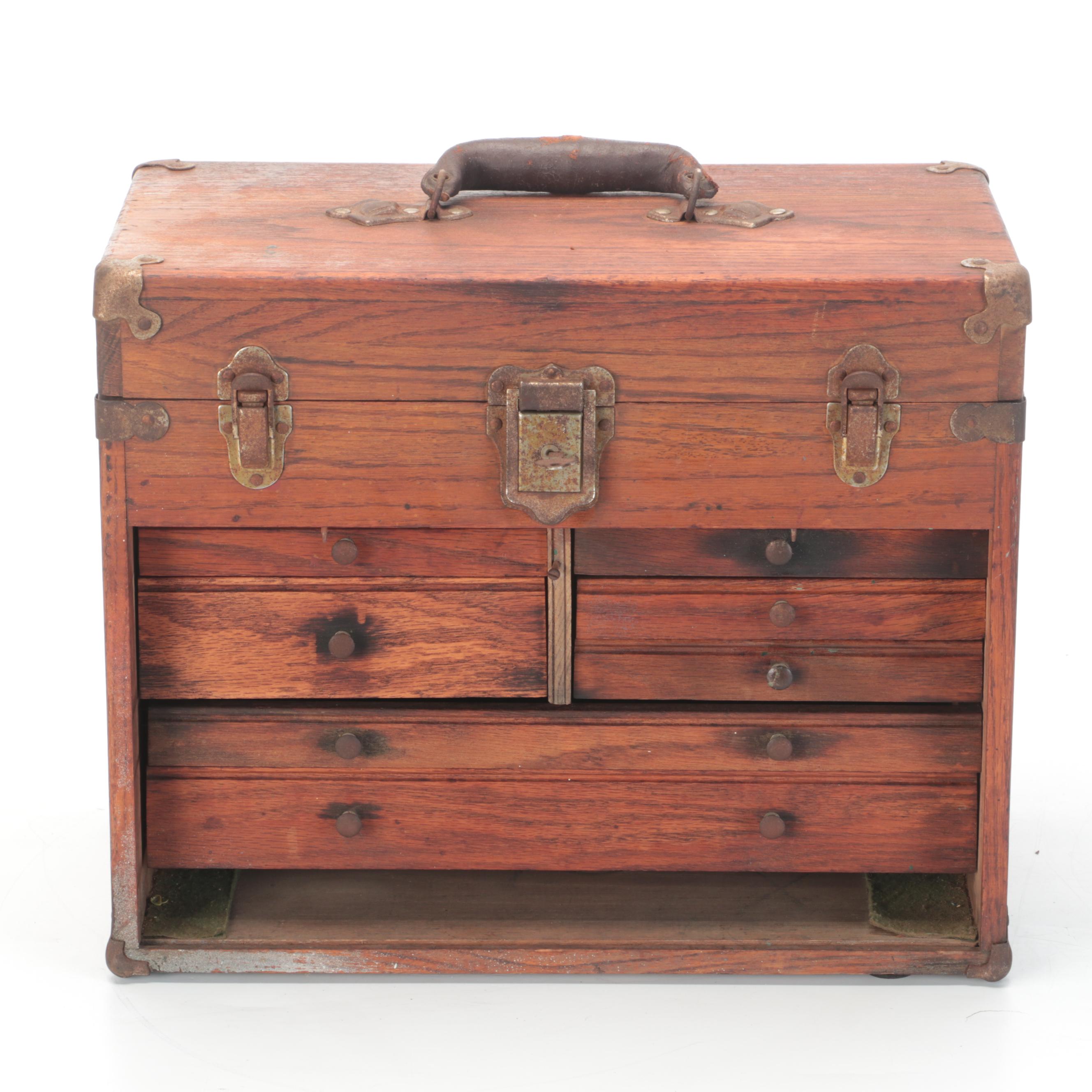 Oak Wood Machinists Tool Box Early To Mid 20th Century EBTH   1686852100416 304ee3a67b4429142a404b3ca8675ef55df68396f0d59a3a56c78c46b8c364a6.JPG