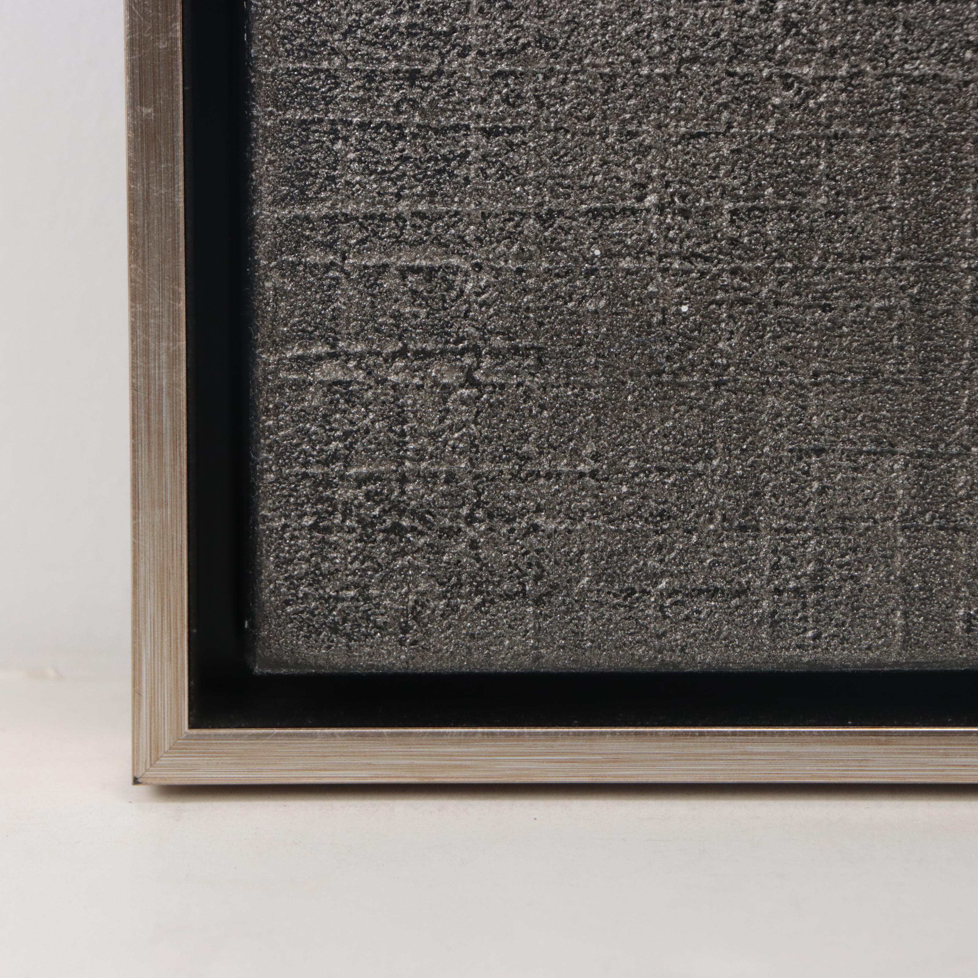 Z Gallerie Mixed Media Glitter Diptych EBTH